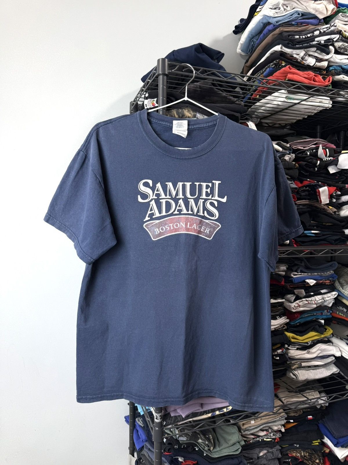 Vintage 00’s Vintage Samuel Adams Beer T Shirt Coors Budweiser Size US M / EU 48-50 / 2 - 1 Thumbnail