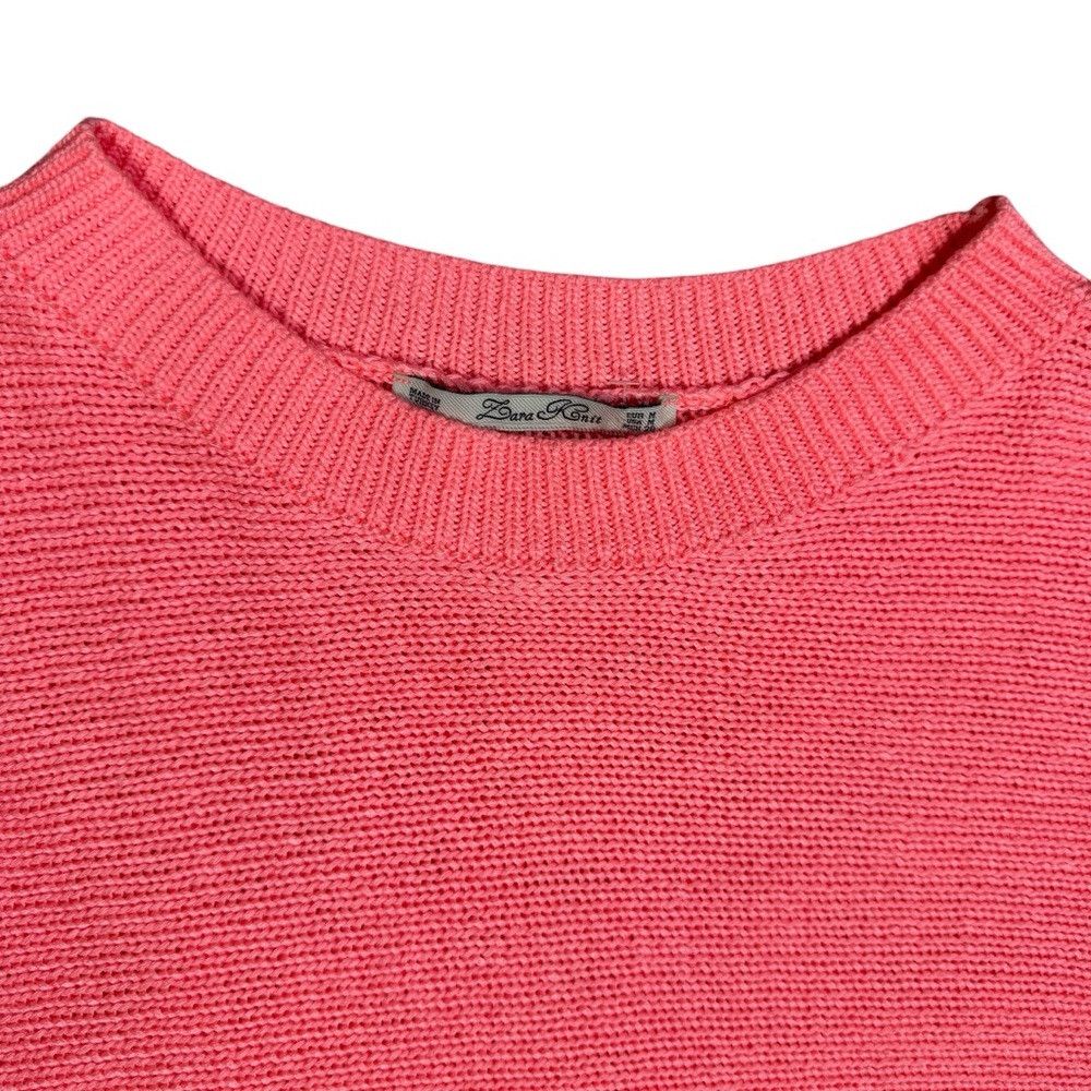 Zara Zara Knit Bat Sleeve Light Pink Sweater Size M Size M / US 6-8 / IT 42-44 - 4 Thumbnail