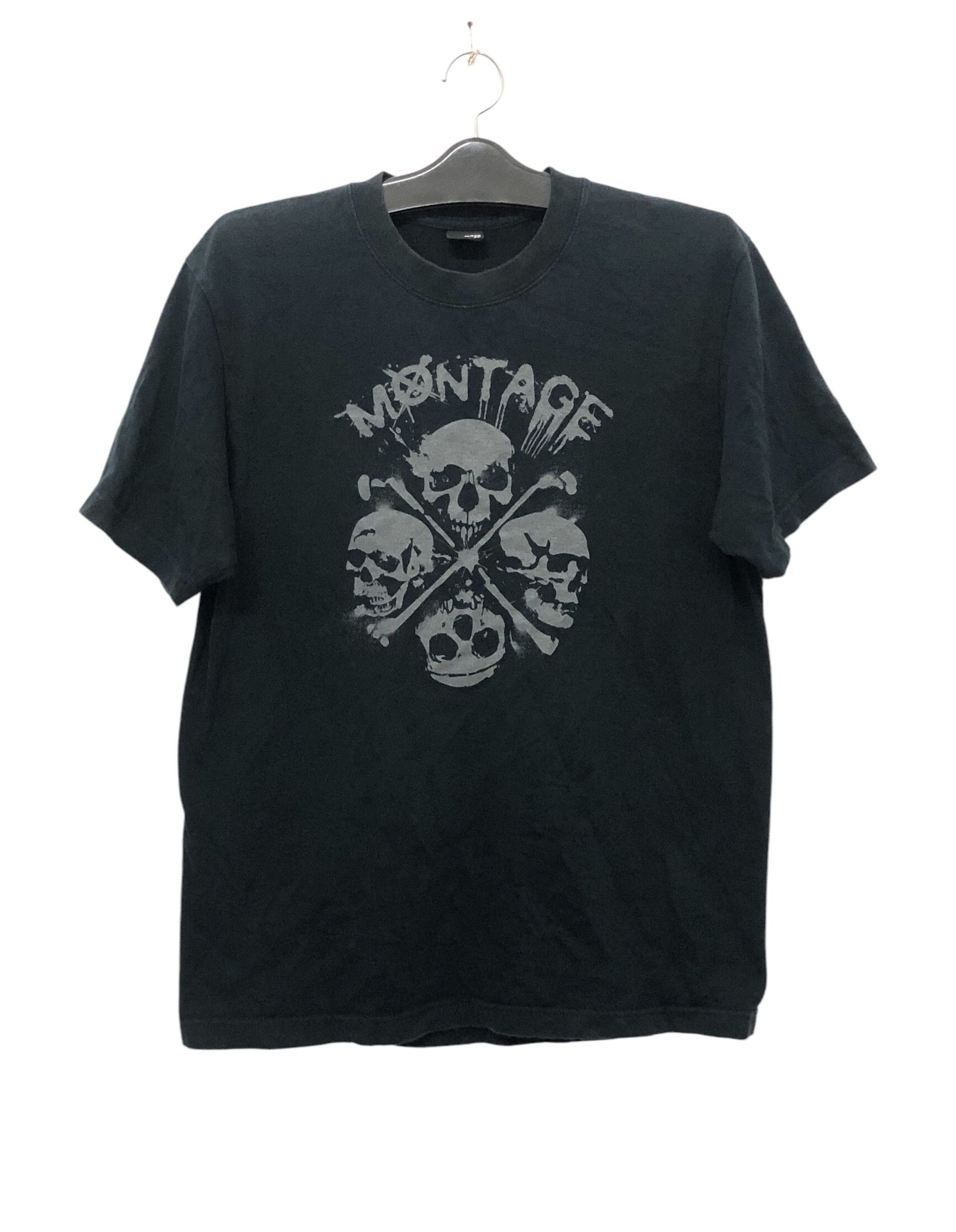 Japanese Brand × Montage × Vintage Vintage Japanese Brand Montage Fuck Hate Tee Size US M / EU 48-50 / 2 - 1 Thumbnail