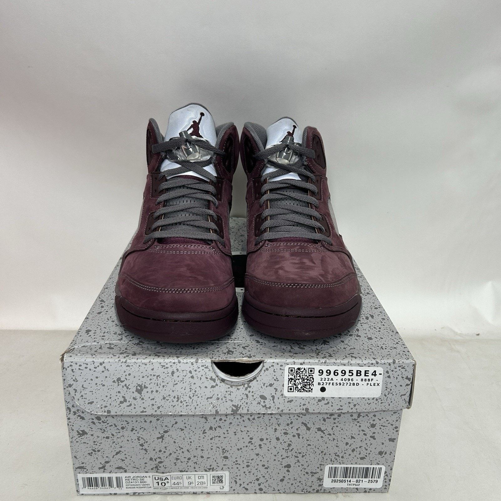 Jordan Brand Nike Air Jordan 5 Retro SE “Burgundy” Size US 10.5 / EU 43-44 - 2 Thumbnail