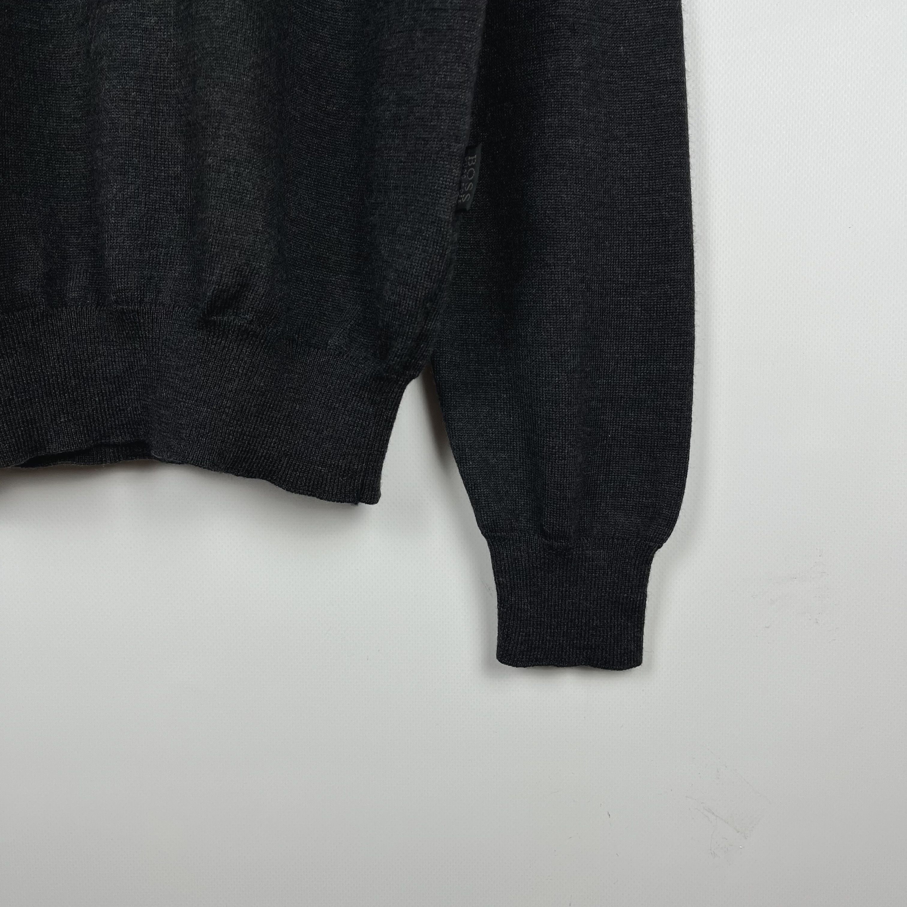 Hugo Boss Hugo Boss Merino Wool Crewneck Sweater Size US M / EU 48-50 / 2 - 10 Thumbnail