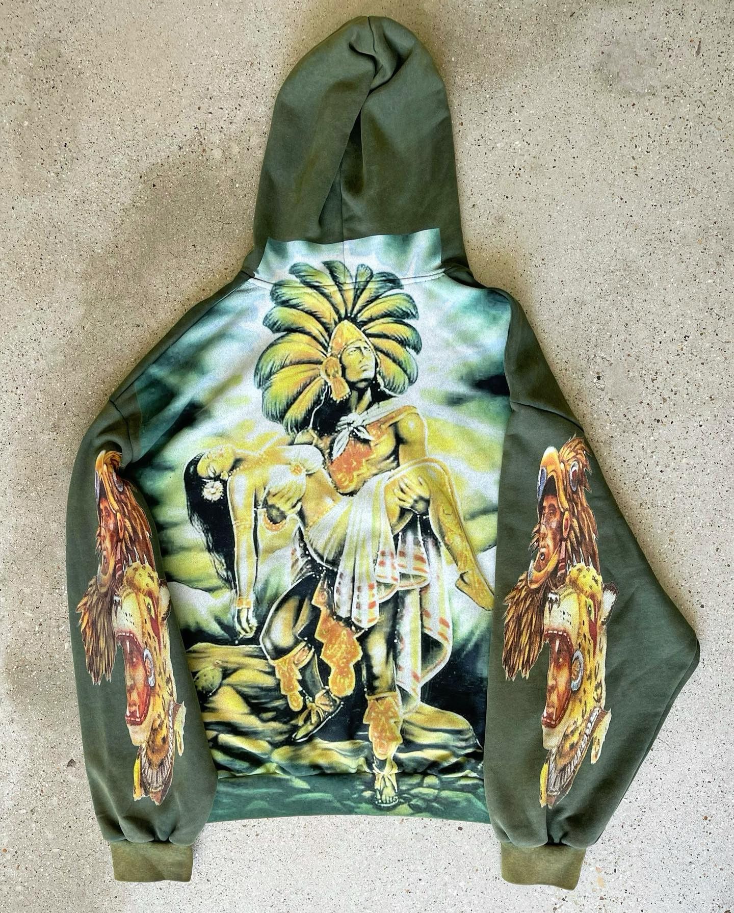 Japanese Brand Hominid Graphic Linen Top Hoodie Size US L / EU 52-54 / 3 - 2 Thumbnail