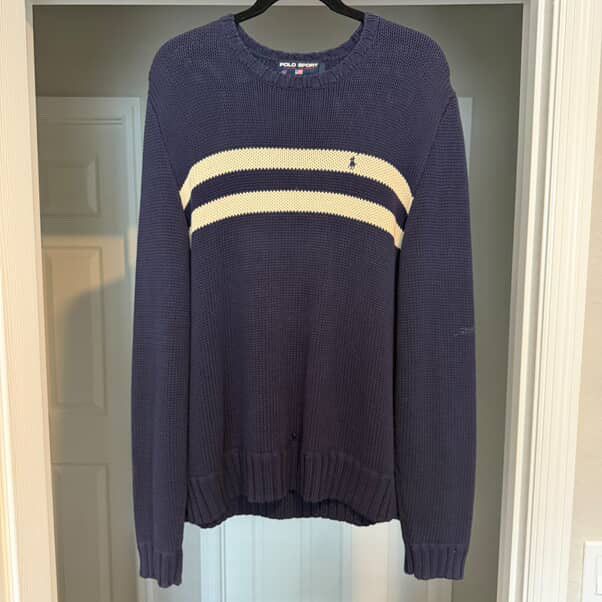 Polo Ralph Lauren Vintage Polo Sport Sweater Size US XL / EU 56 / 4 - 1 Thumbnail