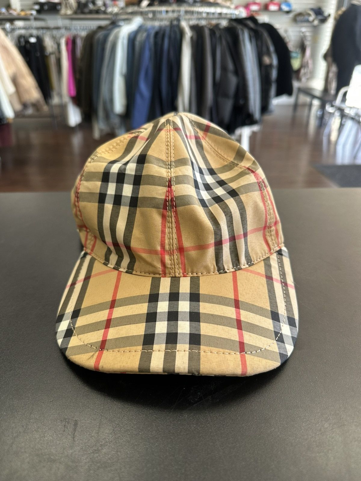 Burberry BURBERRY NOVA CHECK SNAPBACK HAT Size ONE SIZE - 1 Thumbnail