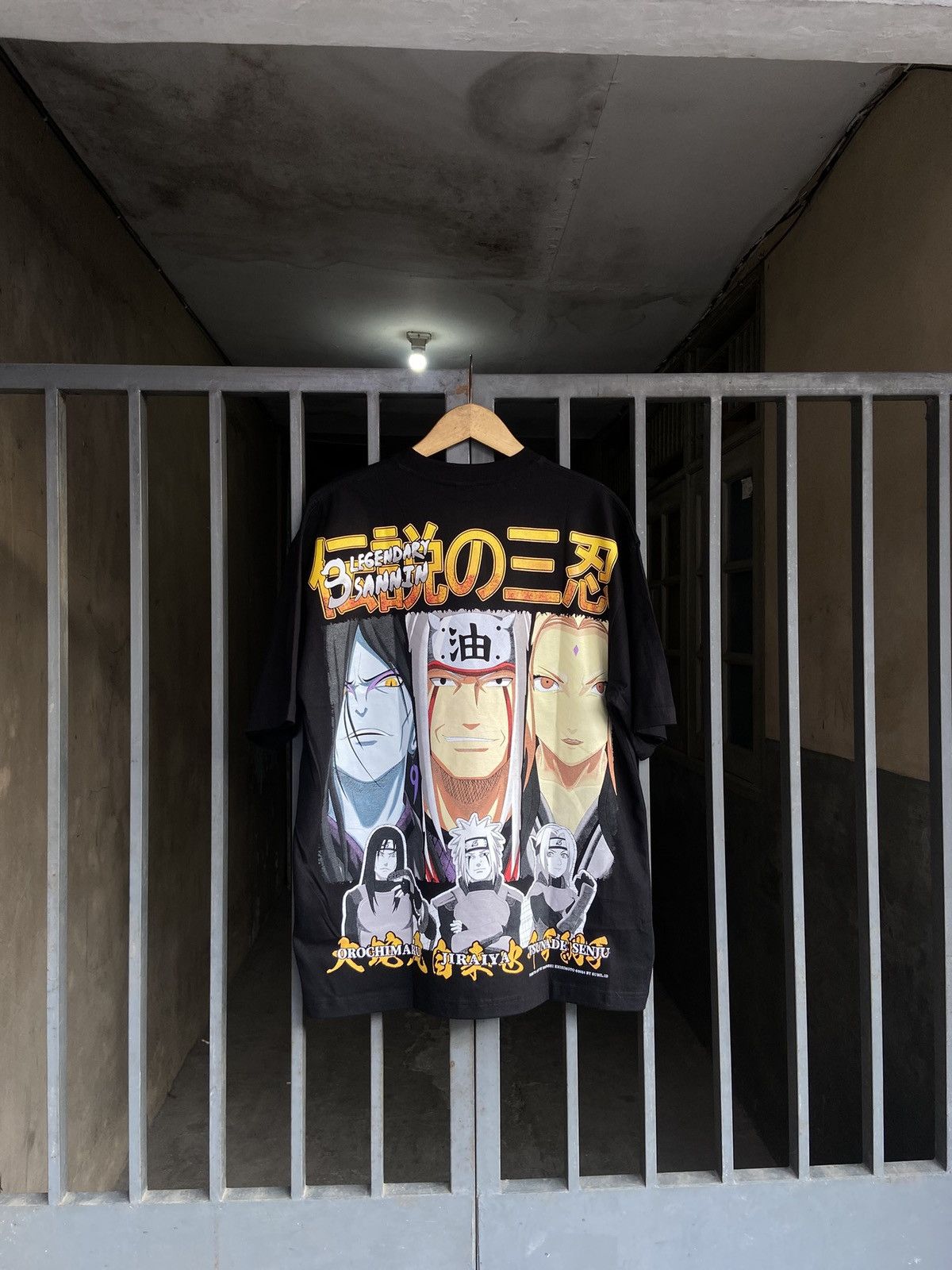 Japanese Brand × Vintage Jiraiya 3 Legendary Sanin Naruto Bootlegtees Size US XL / EU 56 / 4 - 7 Thumbnail