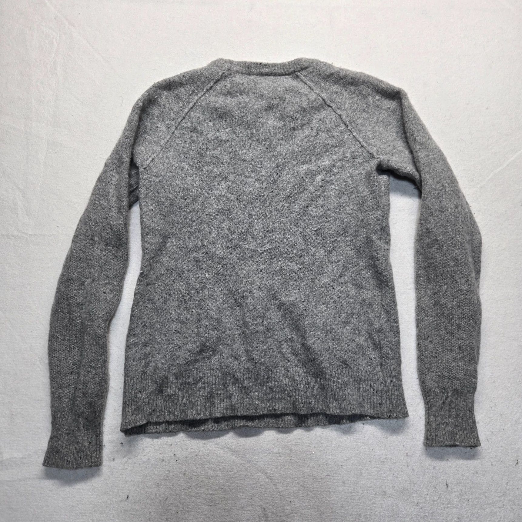 Gap Vintage Gap Sweater Unisex Adults L Gray Wool Acrylic 80s Crew Neck Knit Pullover Size L / US 10 / IT 46 - 7 Thumbnail
