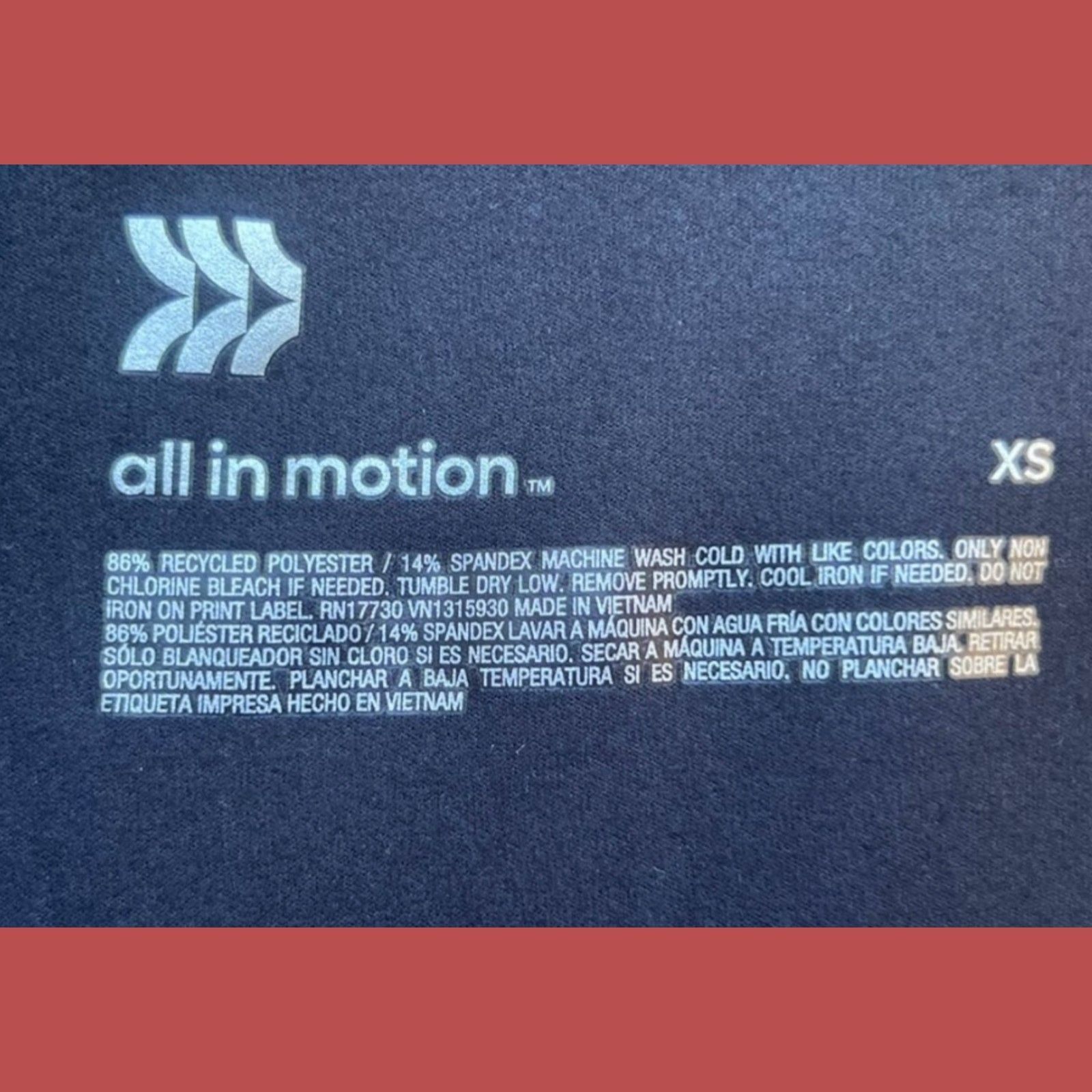 Other All In Motion - Women's Jogger Pants with Pockets - Black - Size 25" / US 0 / IT 36 - 9 Thumbnail