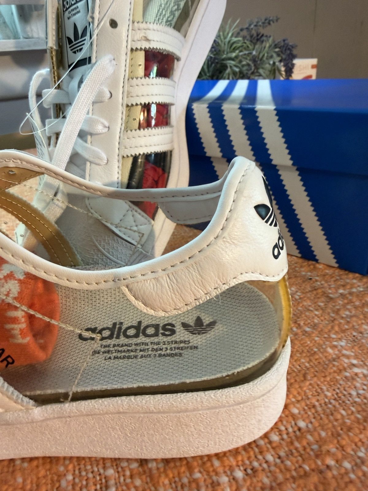 Adidas Clear! Adidas Superstar New size 9 Samples Size US 9 / EU 42 - 5 Thumbnail