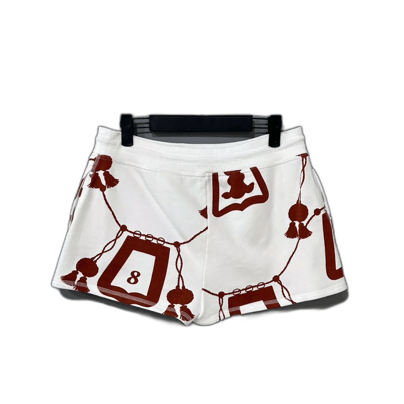 Hermes Lantern Print Logo Shorts HERMES Size 38" / US 16 / IT 52 - 1 Thumbnail