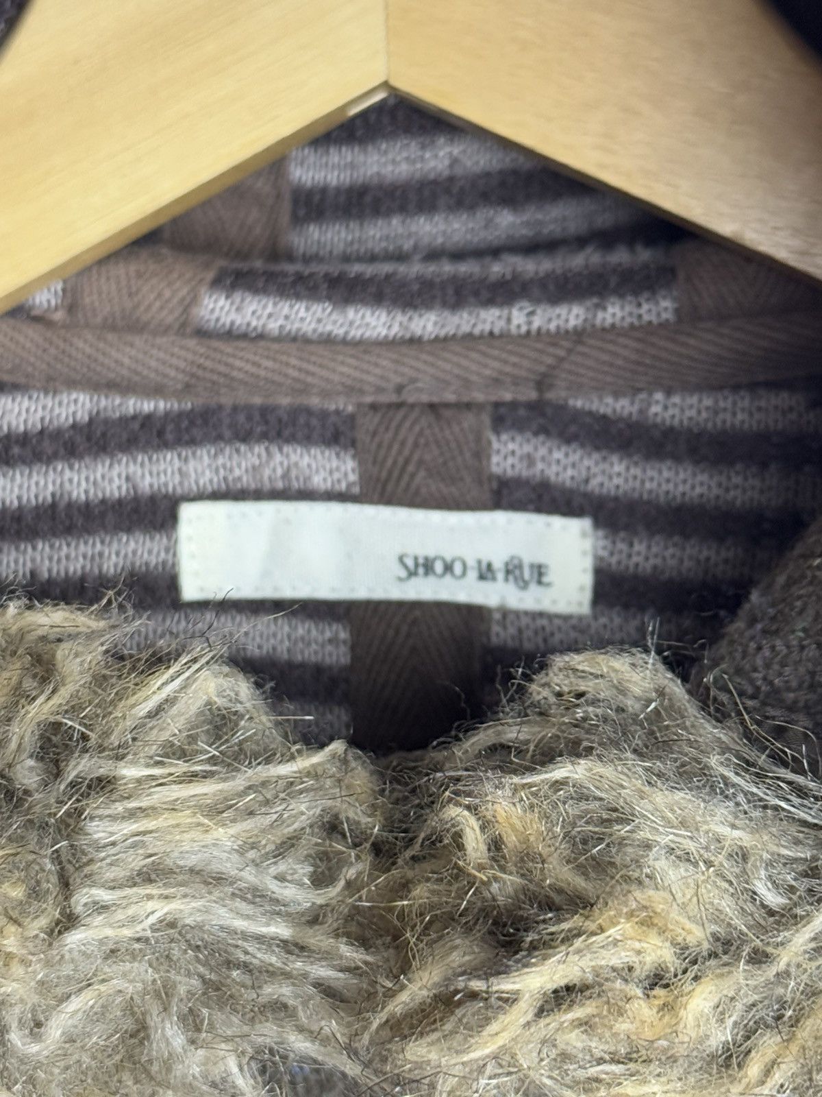 If Six Was Nine × Japanese Brand × Le Grande Bleu (L.G.B.) Fur hoodie knit japanese style shoolarue Size US M / EU 48-50 / 2 - 7 Thumbnail