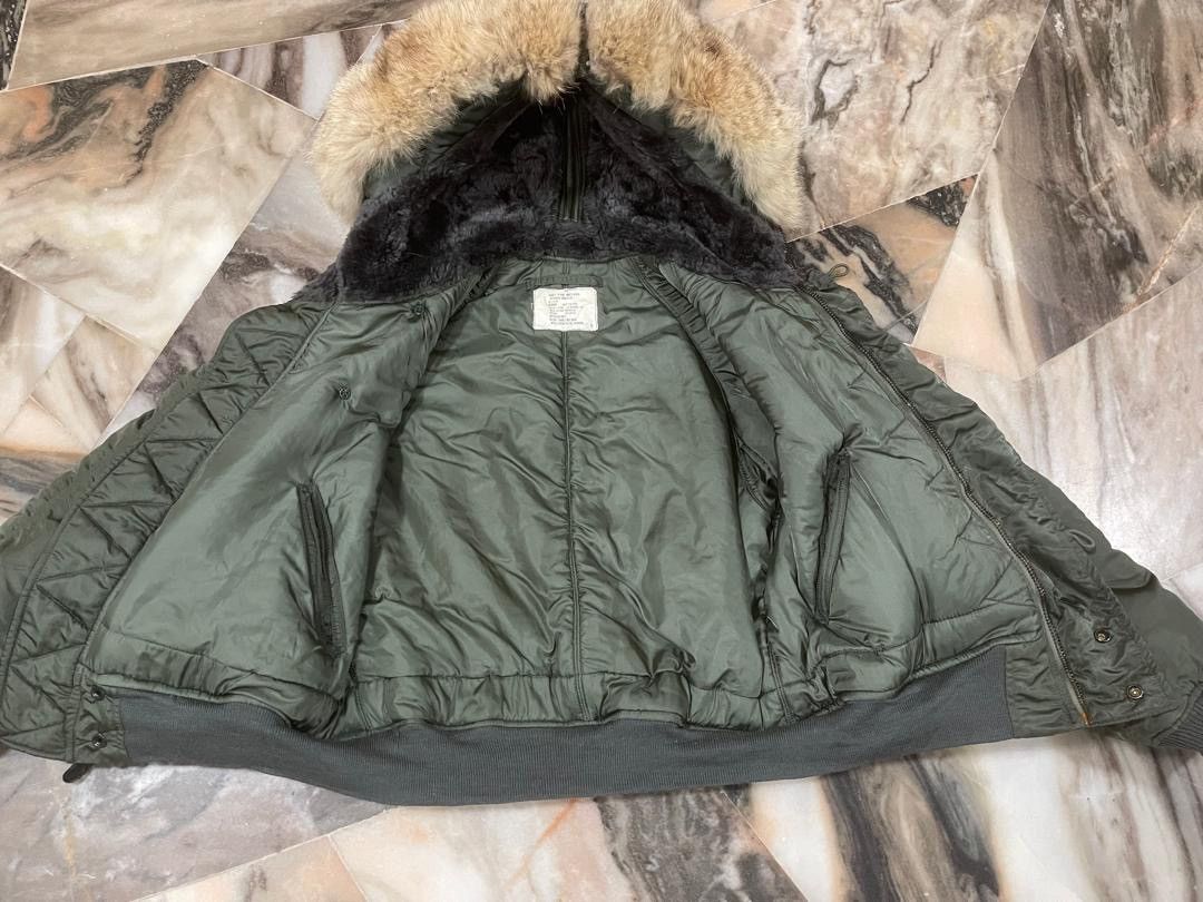 Alpha Industries Vintage 70s US Army N-2B Flying Jacket Size US M / EU 48-50 / 2 - 17 Thumbnail