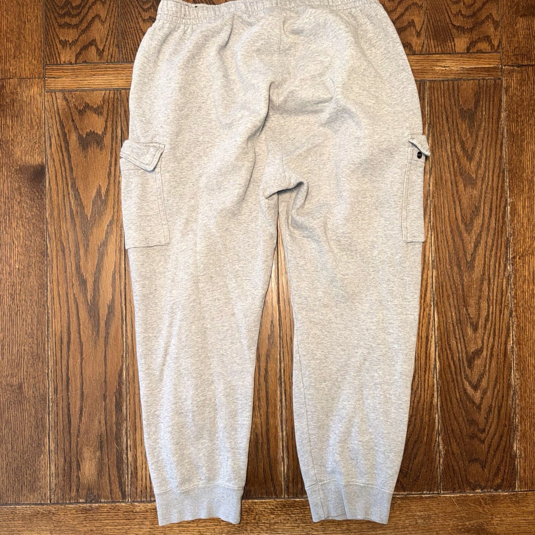 Nike Nike Sportswear Club Fleece Tapered Cargo Joggers Gray Mens XL CD3129 063 READ Size US 36 / EU 52 - 7 Thumbnail