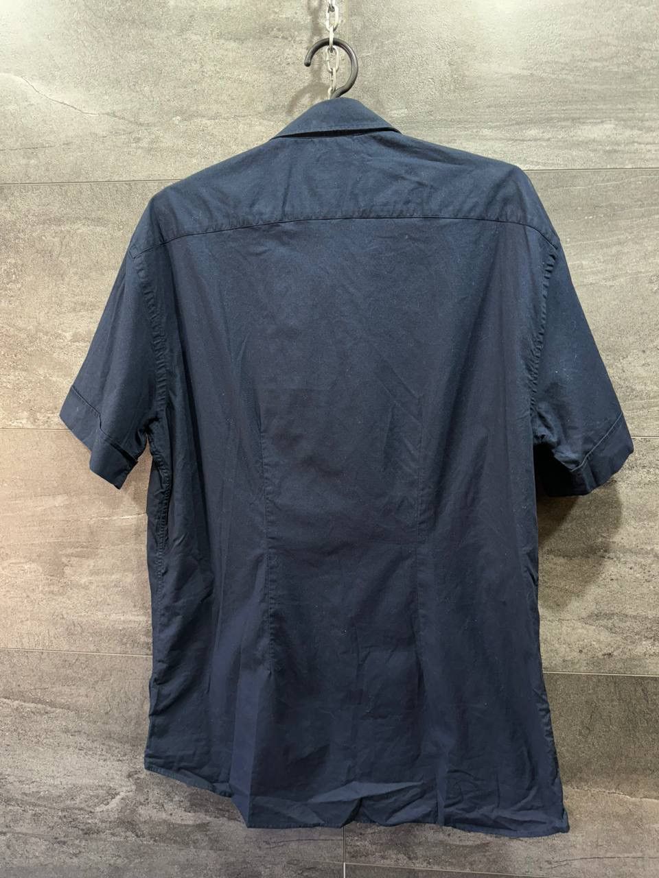 Dolce & Gabbana Vintage Dolce Gabbana Shirt Button Up Mens Luxury Navy Size US L / EU 52-54 / 3 - 15 Thumbnail