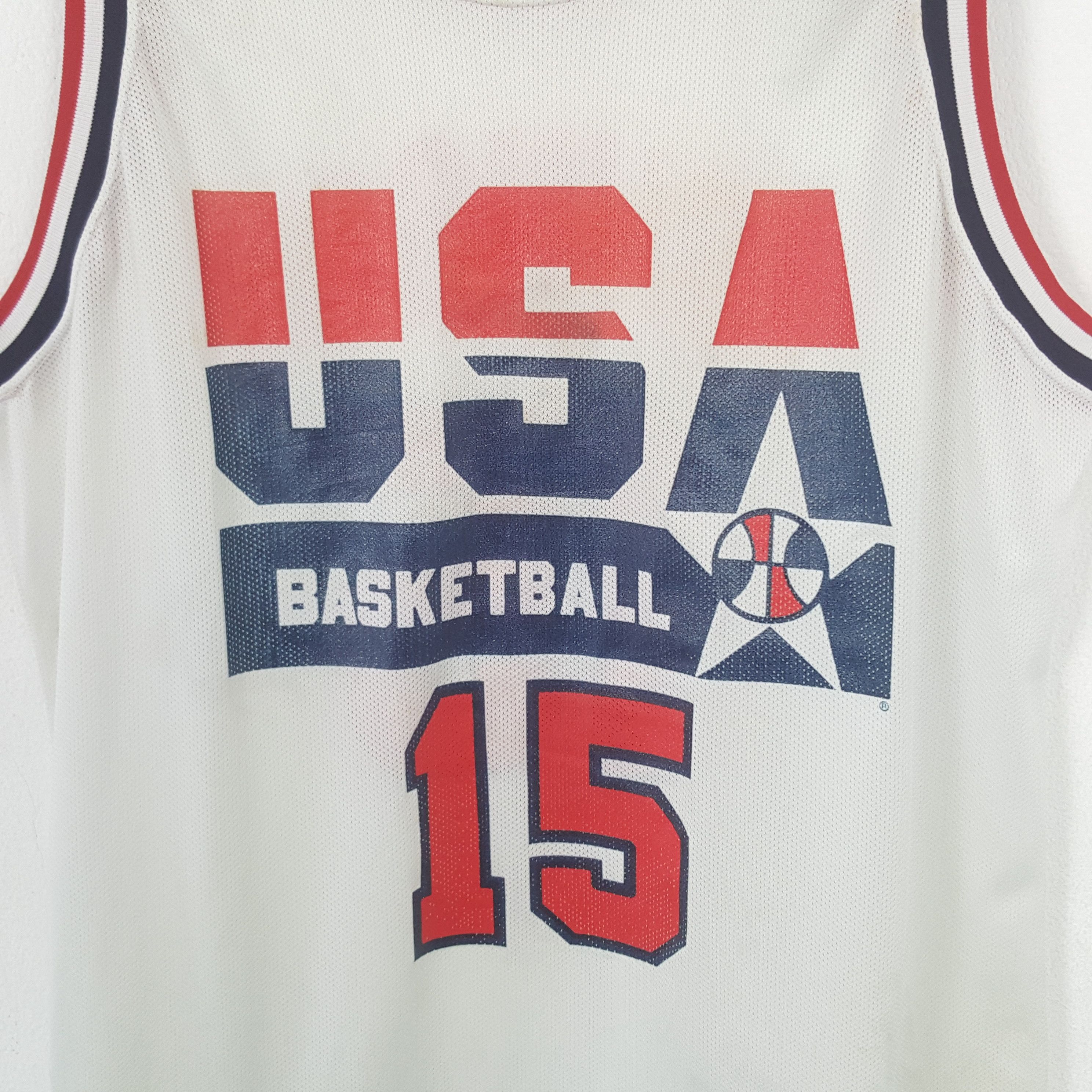 Sports Specialties Champion x USA Basketball Johnson 15 Tank Jersey Shirt Size US XL / EU 56 / 4 - 2 Thumbnail