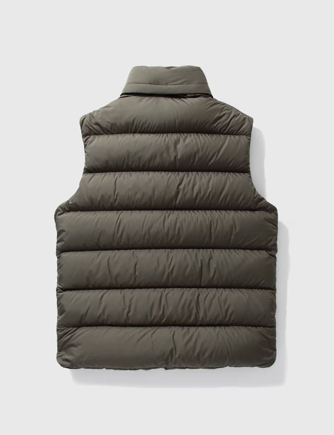 Moncler o1B3y1r0426 Herniaire Quilted Down Vest in Green Size US L / EU 52-54 / 3 - 2 Thumbnail