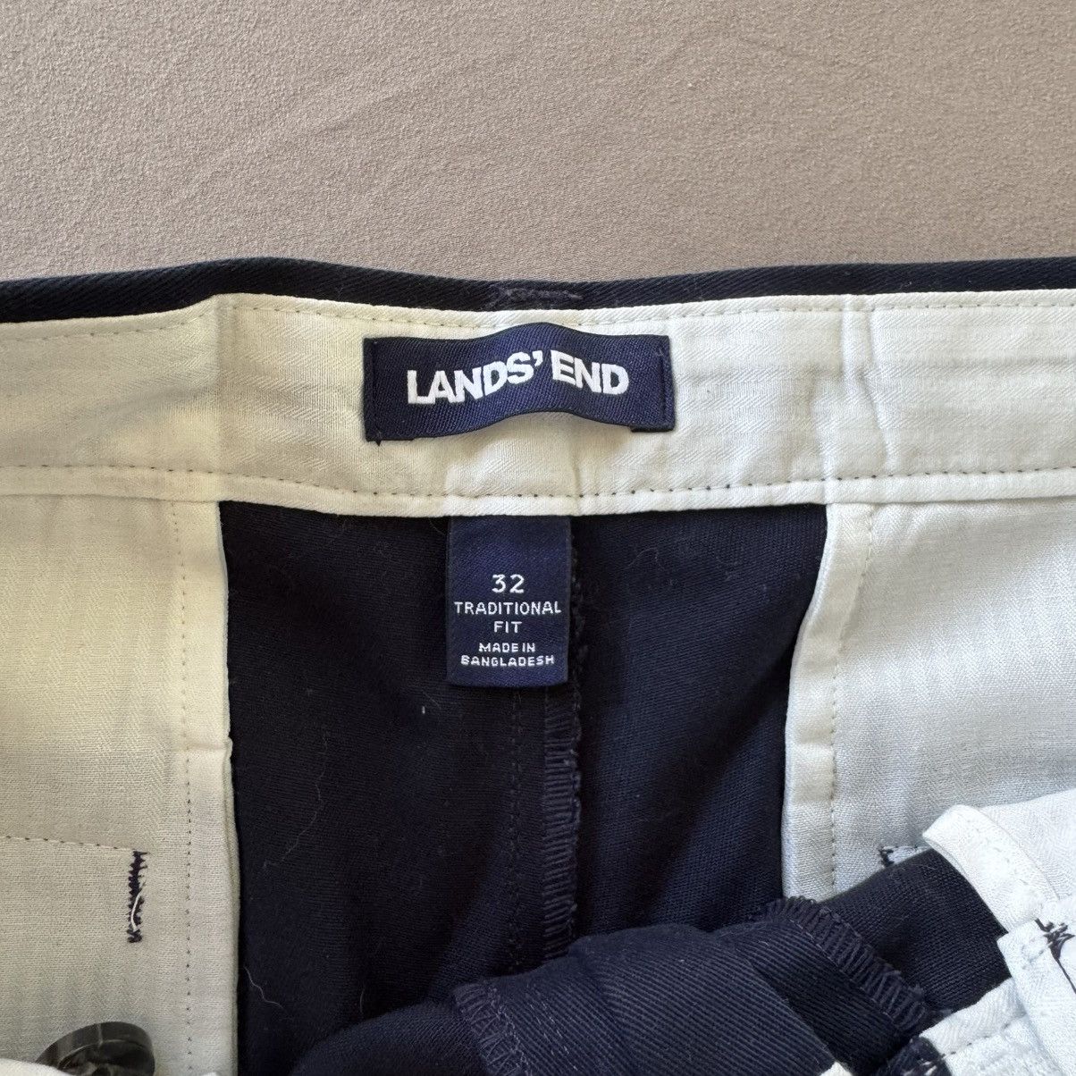 Lands' End Lands End Knockabout 9" Comfort Waist Chino Shorts Size US 32 / EU 48 - 4 Thumbnail