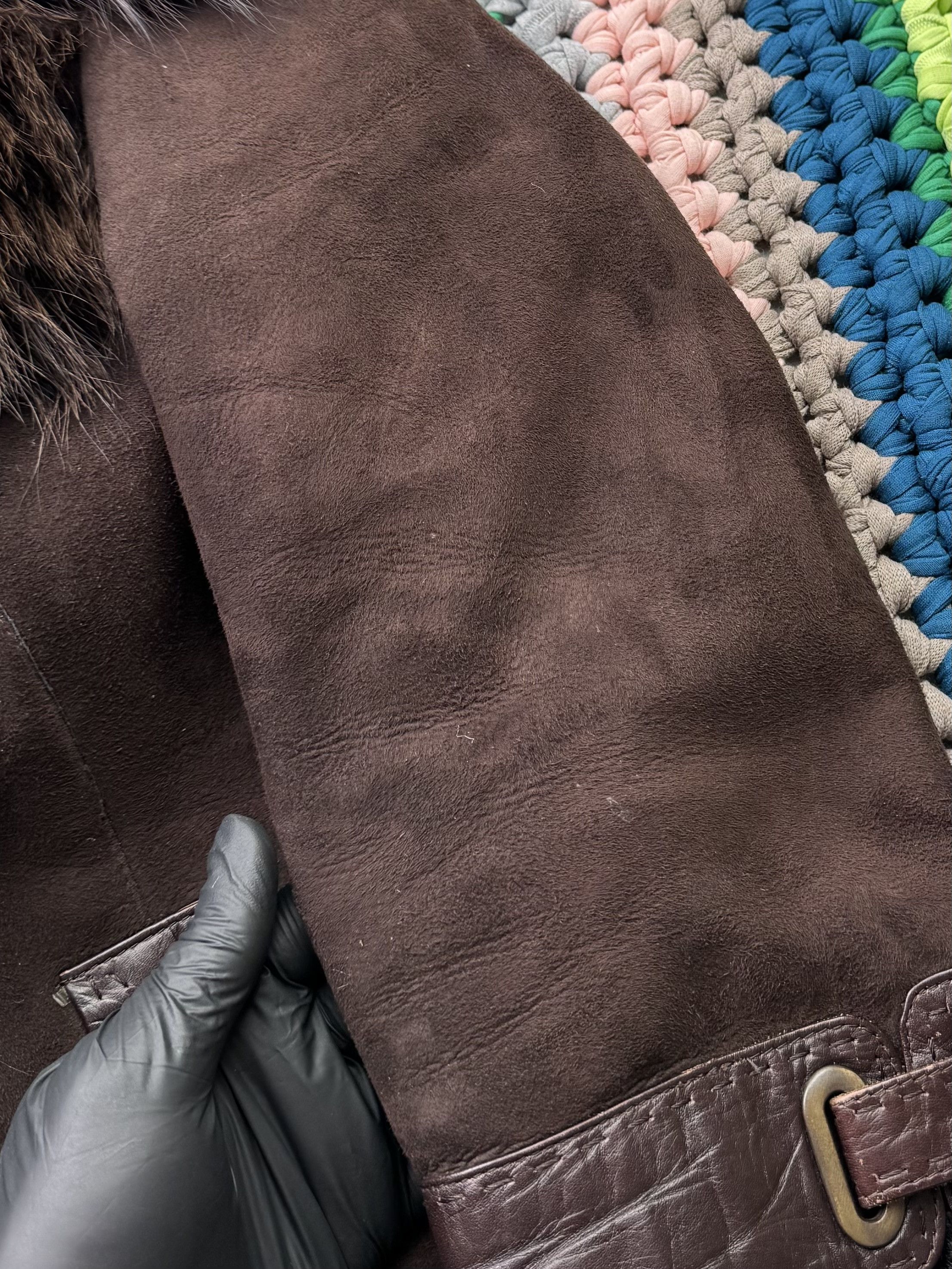 Hysteric Glamour Vintage Real Sheepskin Jacket With Real Fur Details D15V276) Size S / US 4 / IT 40 - 9 Thumbnail