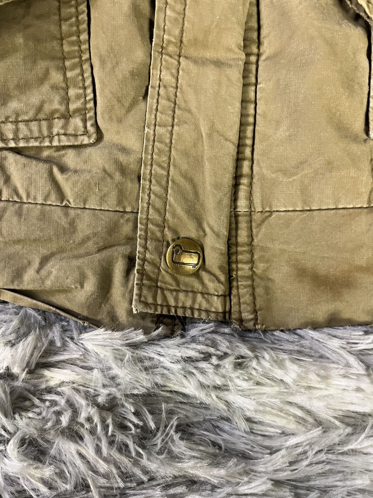 Woolrich Woolen Mills Woollrich aviator jacket | khaki/ vintage | man/ size L Size US L / EU 52-54 / 3 - 4 Thumbnail