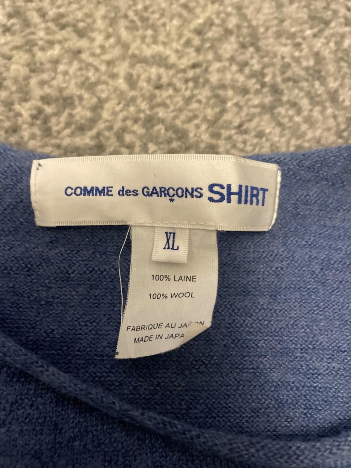 Comme des Garcons Comme De Garcons Shirt Wool Speech Bubble Jumper Women’s XL Size XL / US 12-14 / IT 48-50 - 7 Thumbnail