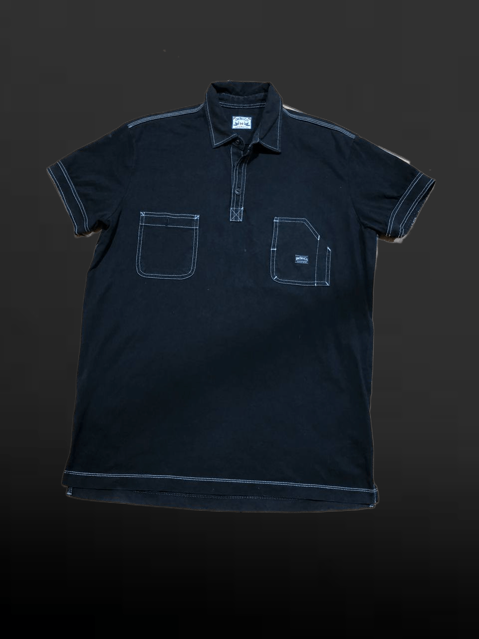 Diesel Polo Black Y2K Streetwear Diesel T-Shirt Size US XL / EU 56 / 4 - 1 Thumbnail