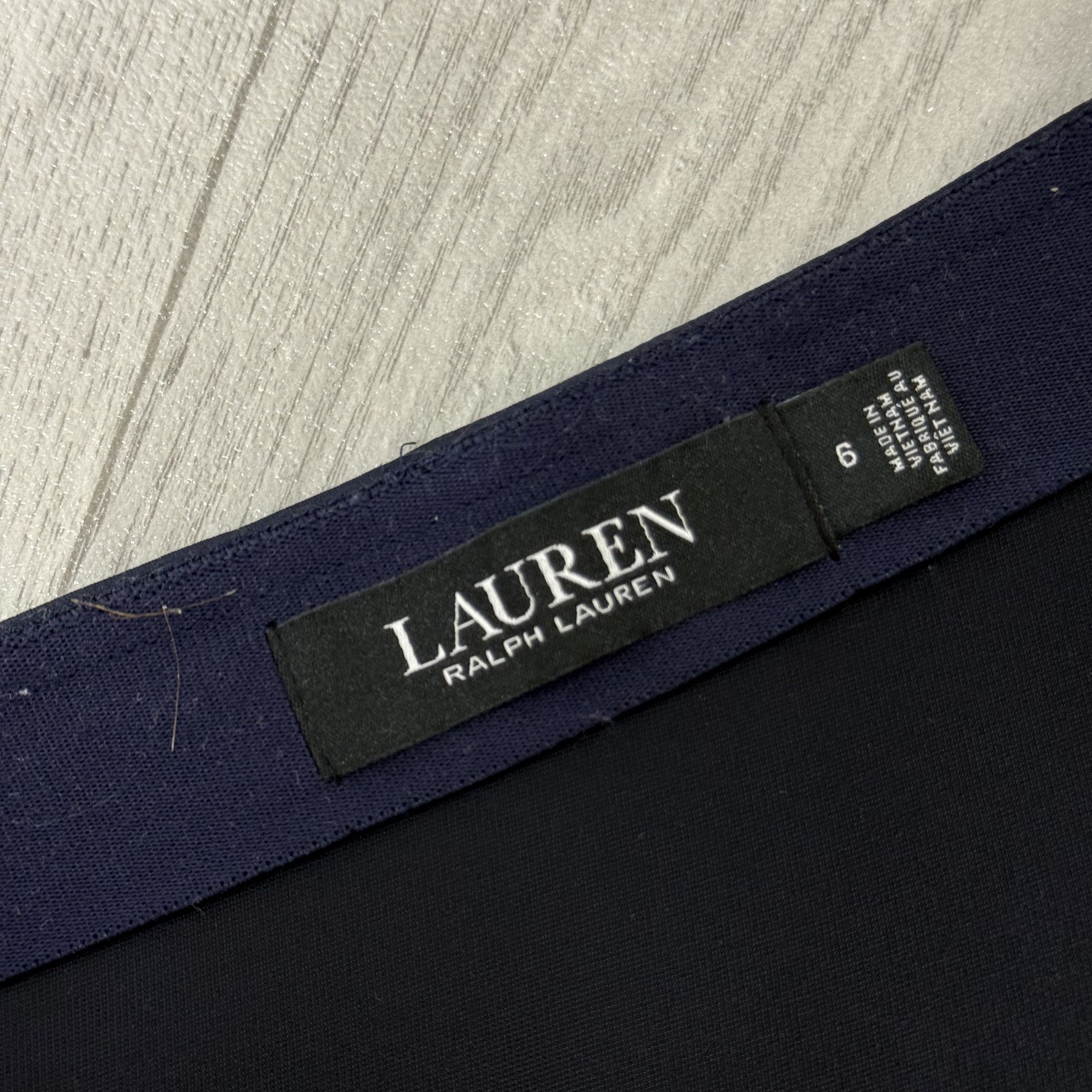 Lauren Ralph Lauren Vintage Polo Ralph Lauren 90s Blue Maxi Skirt Size 26" / US 2 / IT 38 - 6 Thumbnail