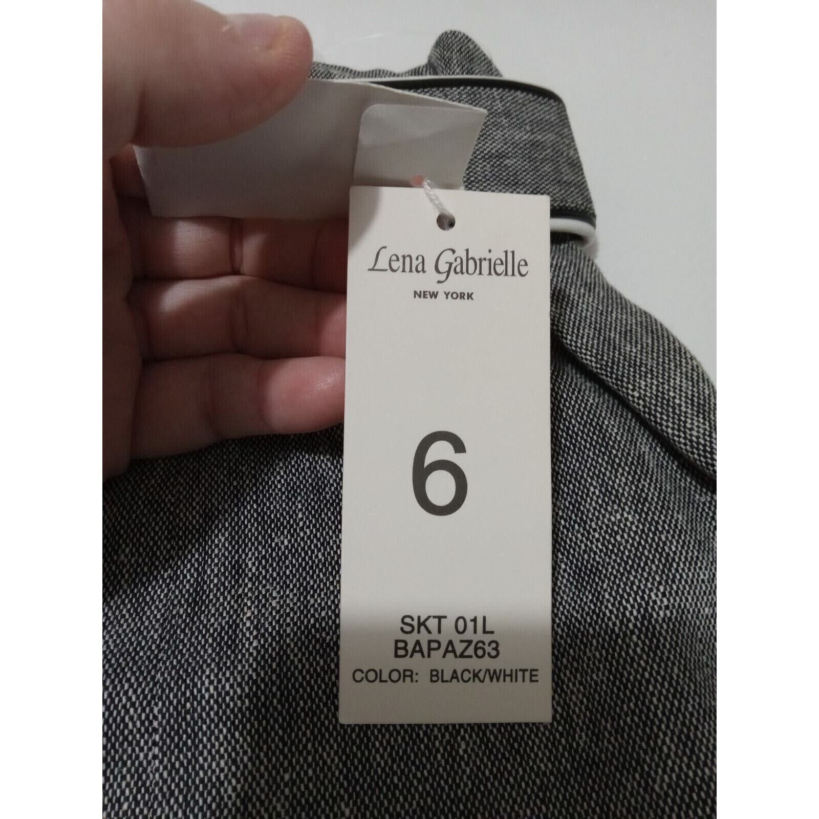 & Other Stories Lena Gabrielle New York Skirt 6 Womans Straight Button Front Size 28" / US 6 / IT 42 - 5 Thumbnail