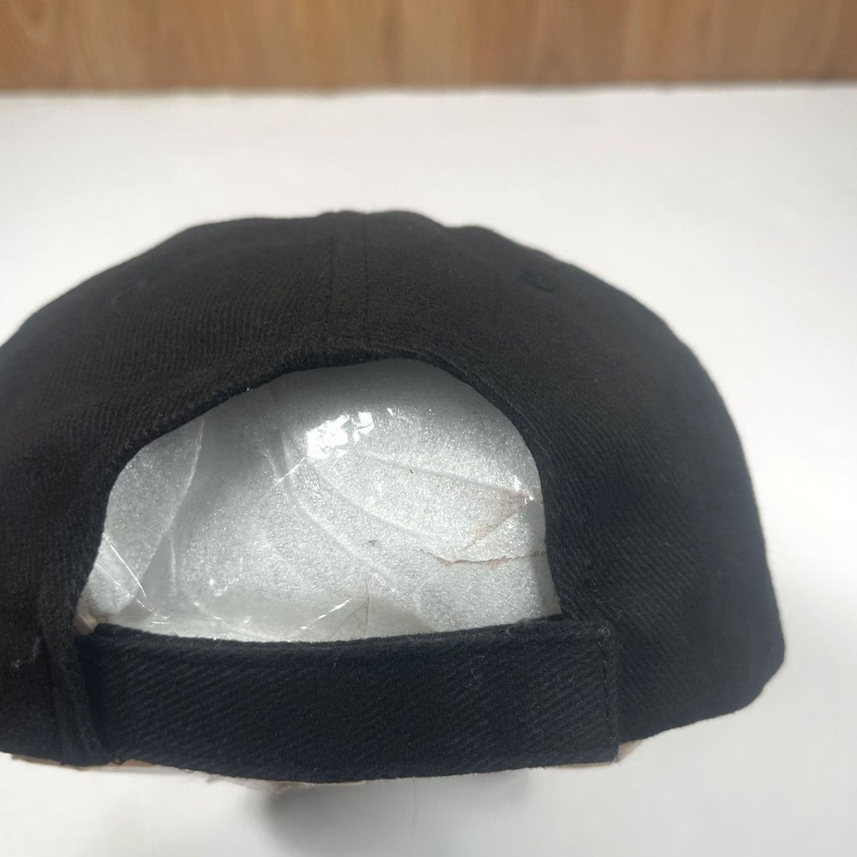 Vintage KC Embroidered Adult Adjustable StrapBack Baseball Hat Cap One Size Fits Most Black Cotton Men Baseball Cap Mens Size ONE SIZE - 7 Thumbnail