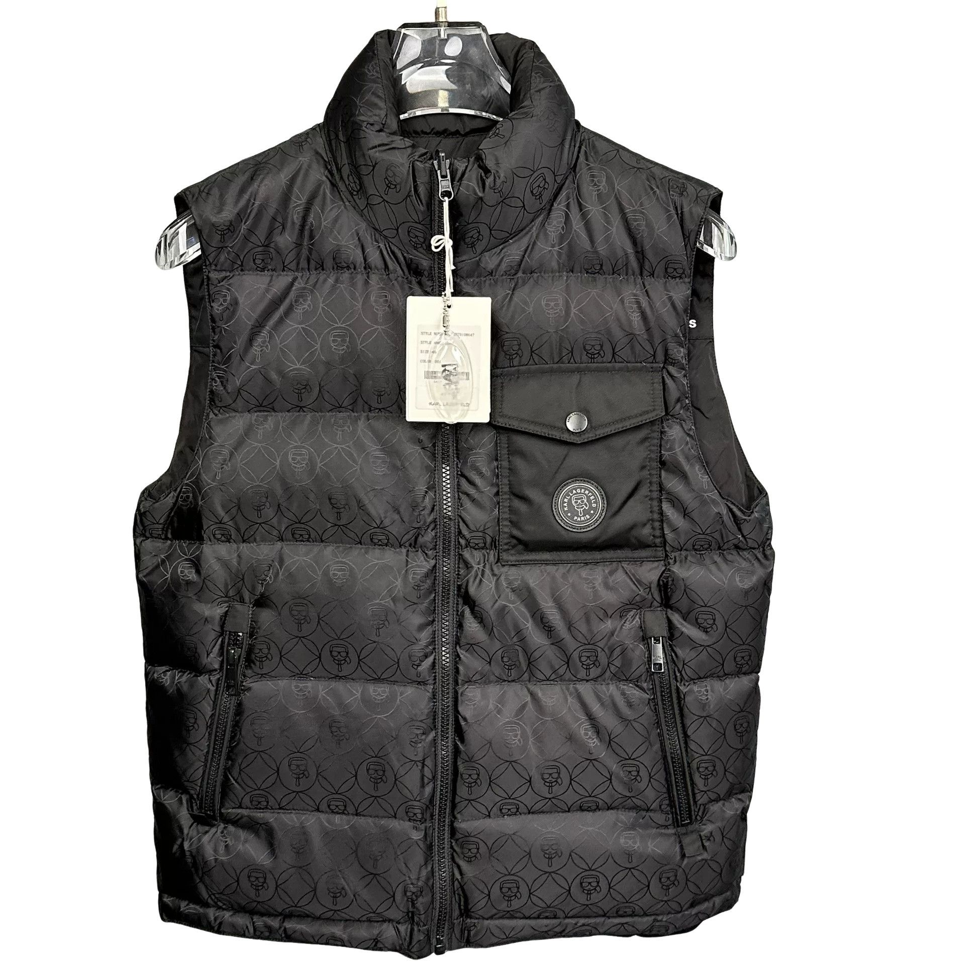 Karl Lagerfeld Karl Lagerfeld Monogram Down Vest EU 48 Size US M / EU 48-50 / 2 - 1 Thumbnail