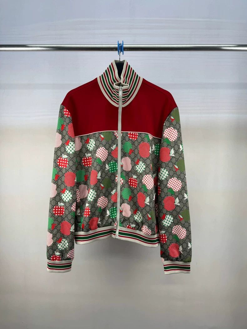 Gucci Heart Apple Series Zipper Jacket 2502-Nextarrow
