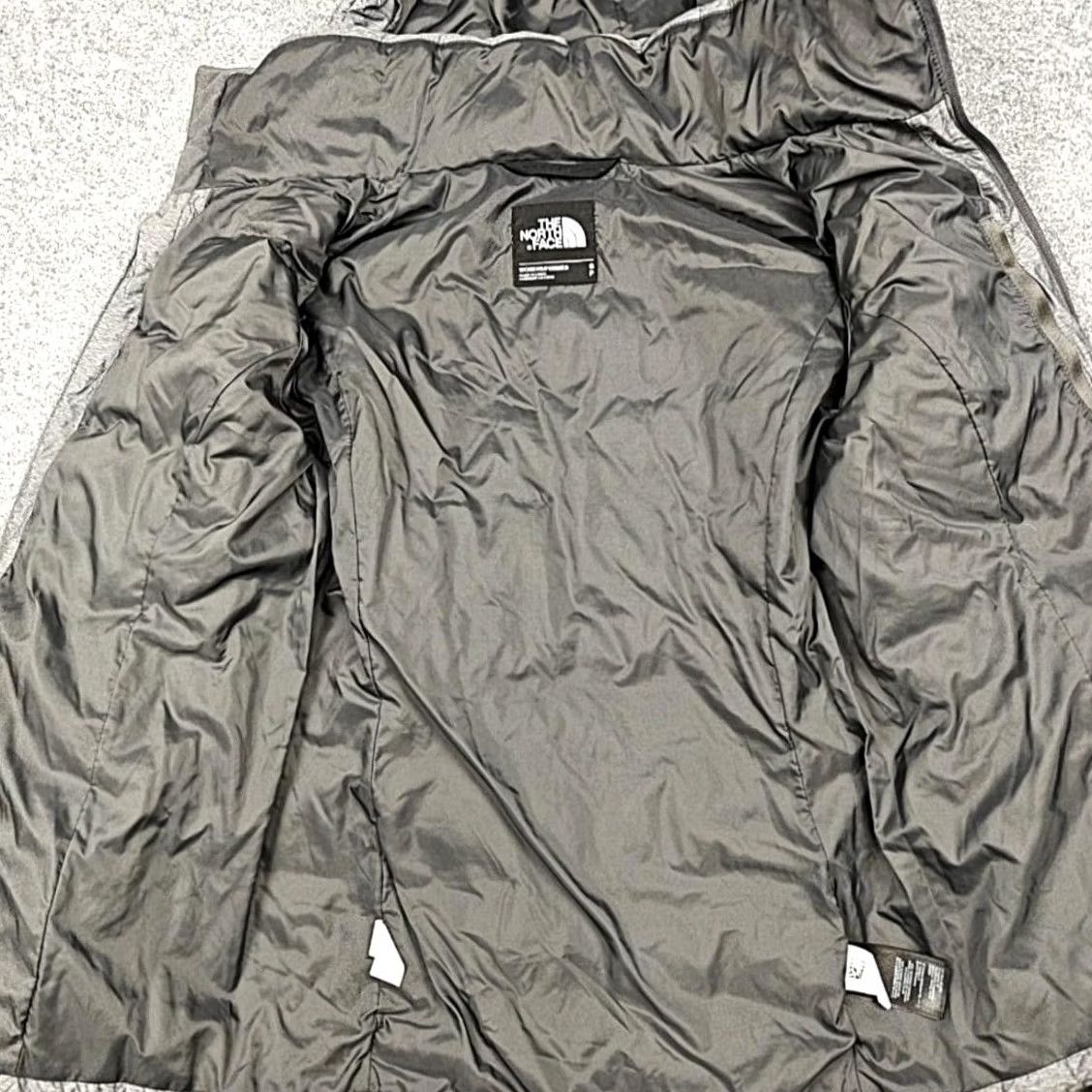 The North Face The North Face Jacket Womens Small Gray Down Puffer Hooded 550 Fill Full Zip Size S / US 4 / IT 40 - 4 Thumbnail