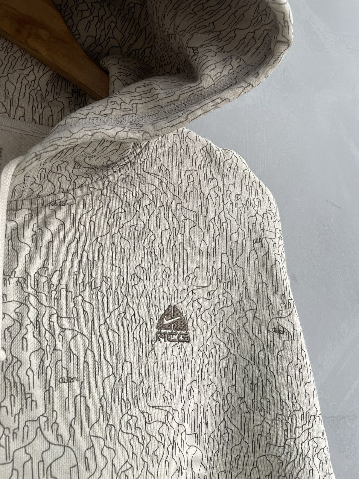 Nike ACG Retro Nike Acg drill swoosh overprint hoodie y2k Size US L / EU 52-54 / 3 - 4 Thumbnail