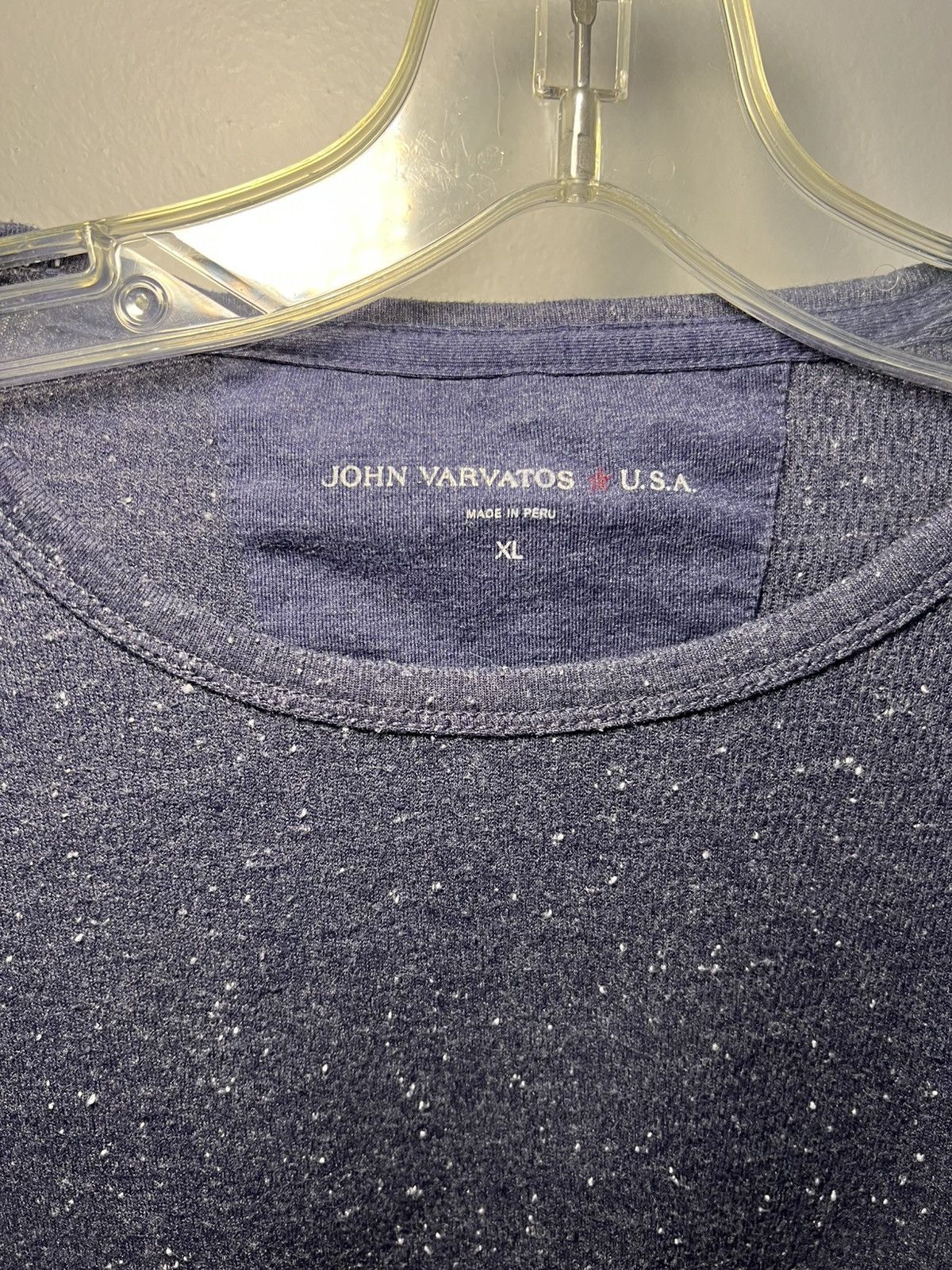 John Varvatos John Varvatos speckled waffle knit longsleeve Size US XL / EU 56 / 4 - 3 Thumbnail