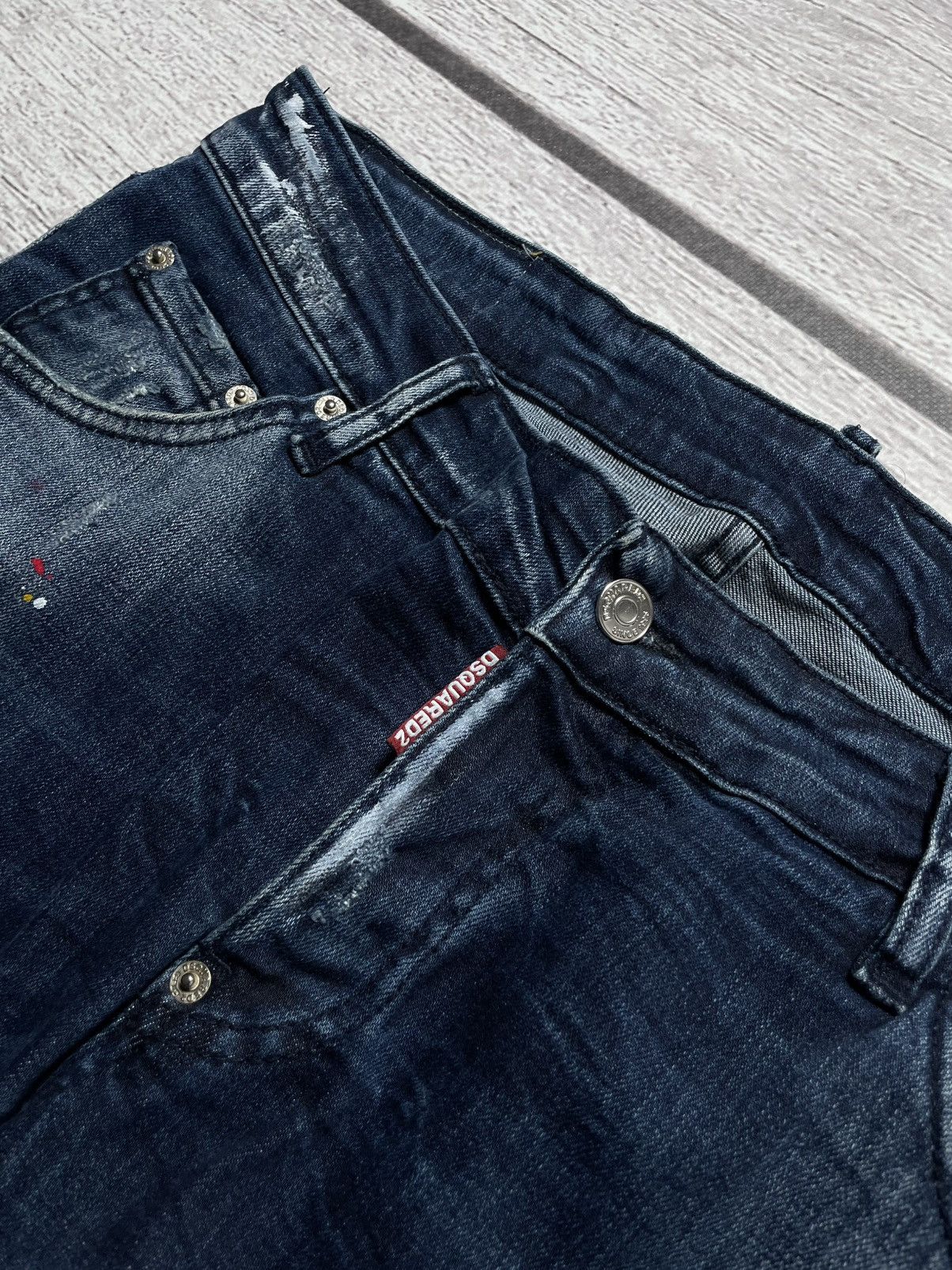 Dsquared2 Dsquared2 Distressed Slim Jeans Size US 36 / EU 52 - 5 Thumbnail
