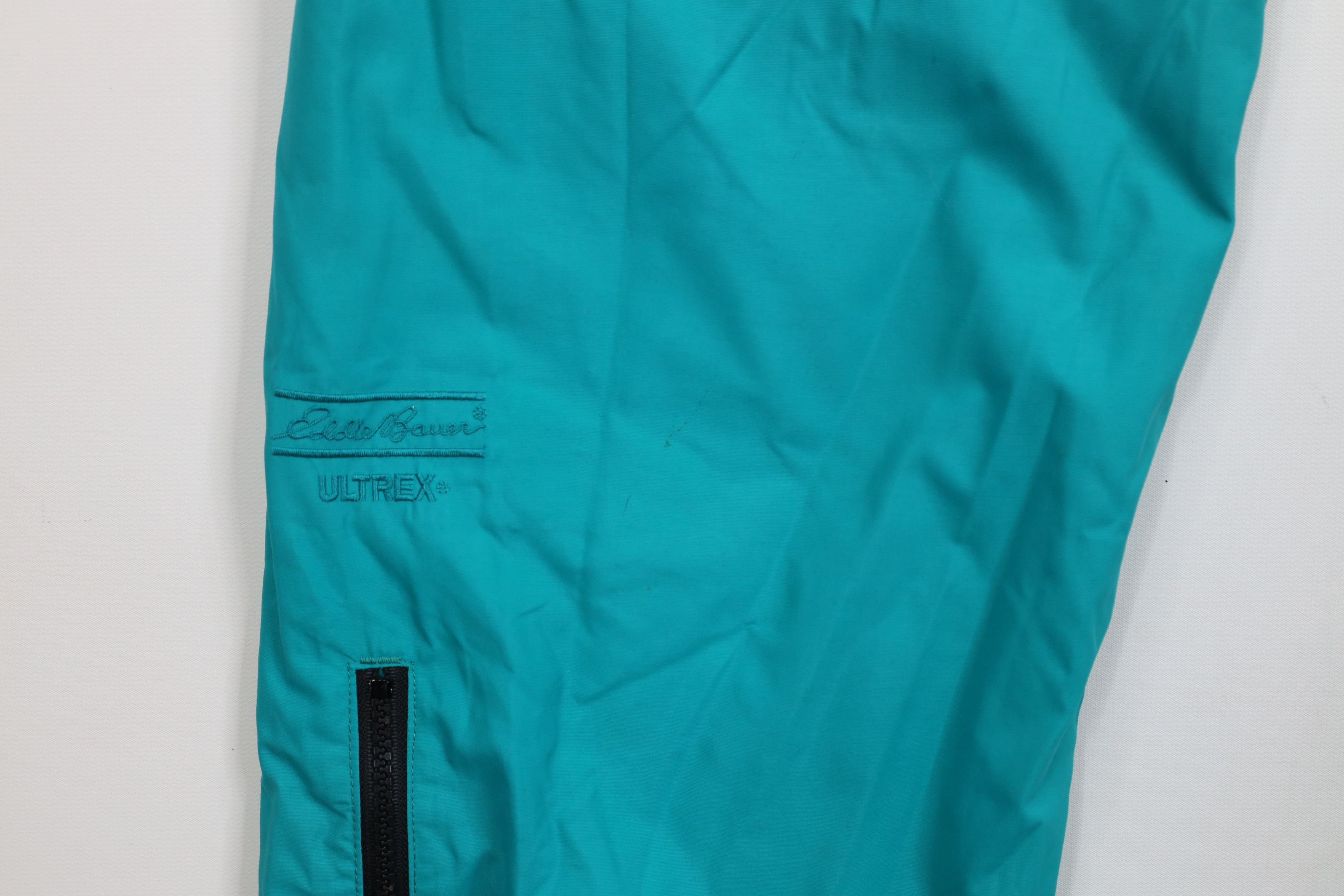 Eddie Bauer × Vintage Vintage 90s Eddie Bauer Waterproof Rain Jogger Pants Teal Size US 32 / EU 48 - 5 Thumbnail