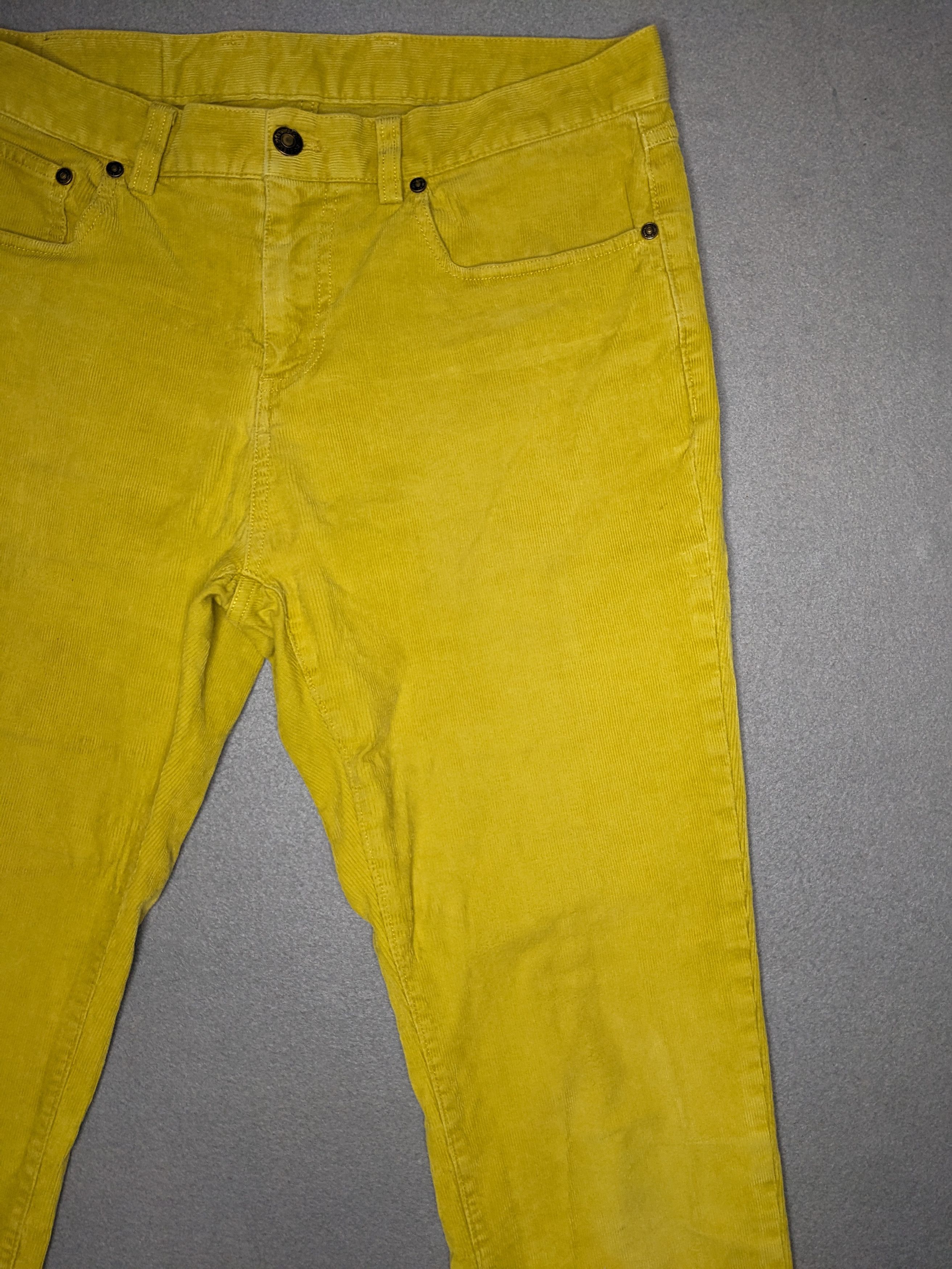 Brooks Brothers Brooks Brothers Mens Corduroy Pants 34x29 Mustard Straight Size US 34 / EU 50 - 3 Thumbnail