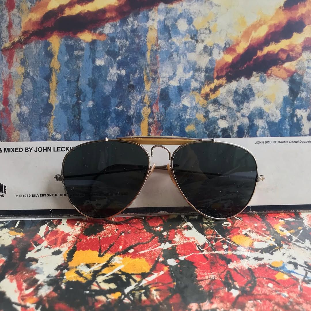 Vintage Rayban Aviator Model Vintage Sunglasses (-) nuts Size ONE SIZE - 9 Thumbnail