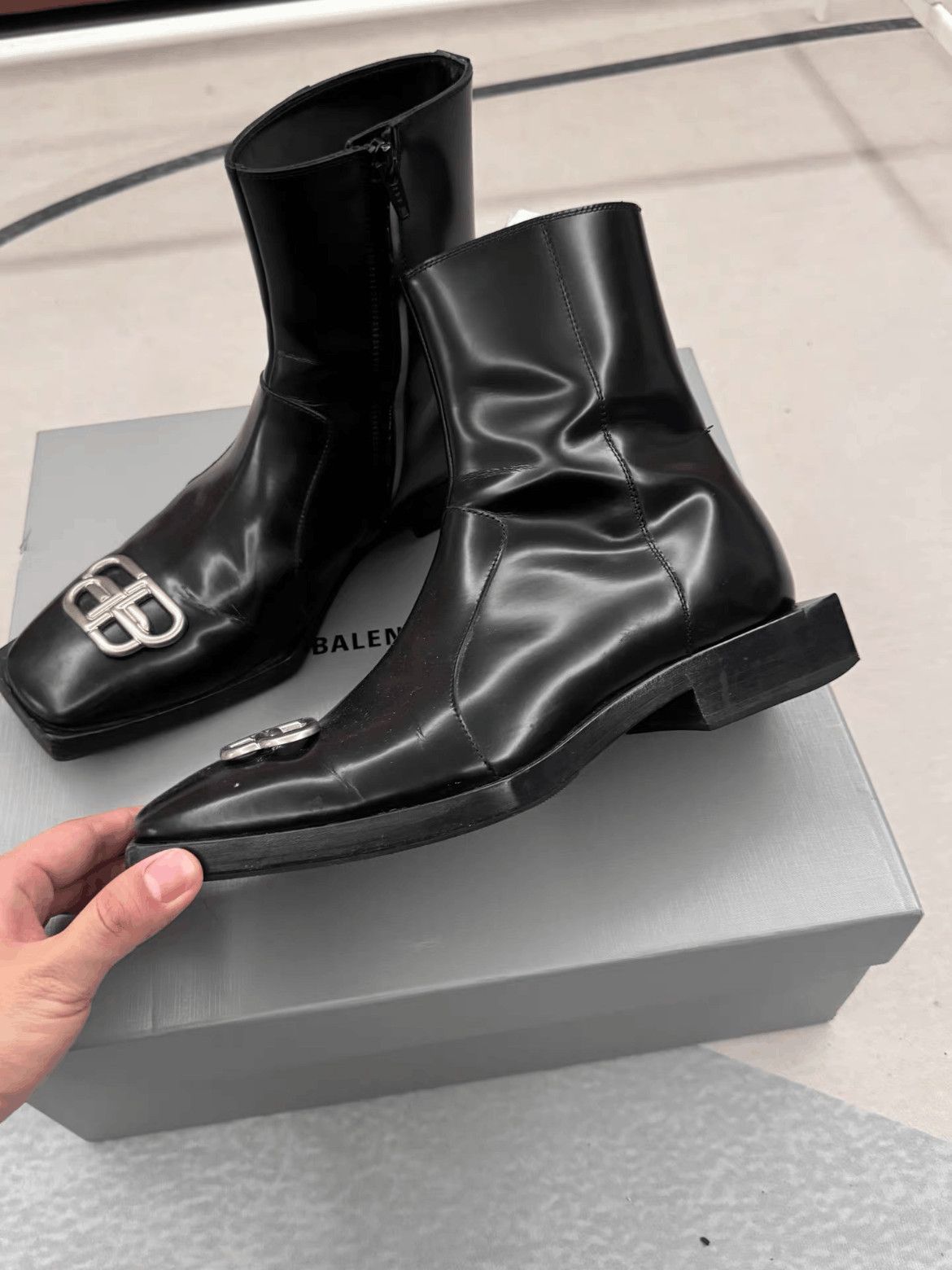 Balenciaga Balenciaga Balenciaga 19SS Buckle Boots-2506 Size US 7 / EU 40 - 2 Thumbnail