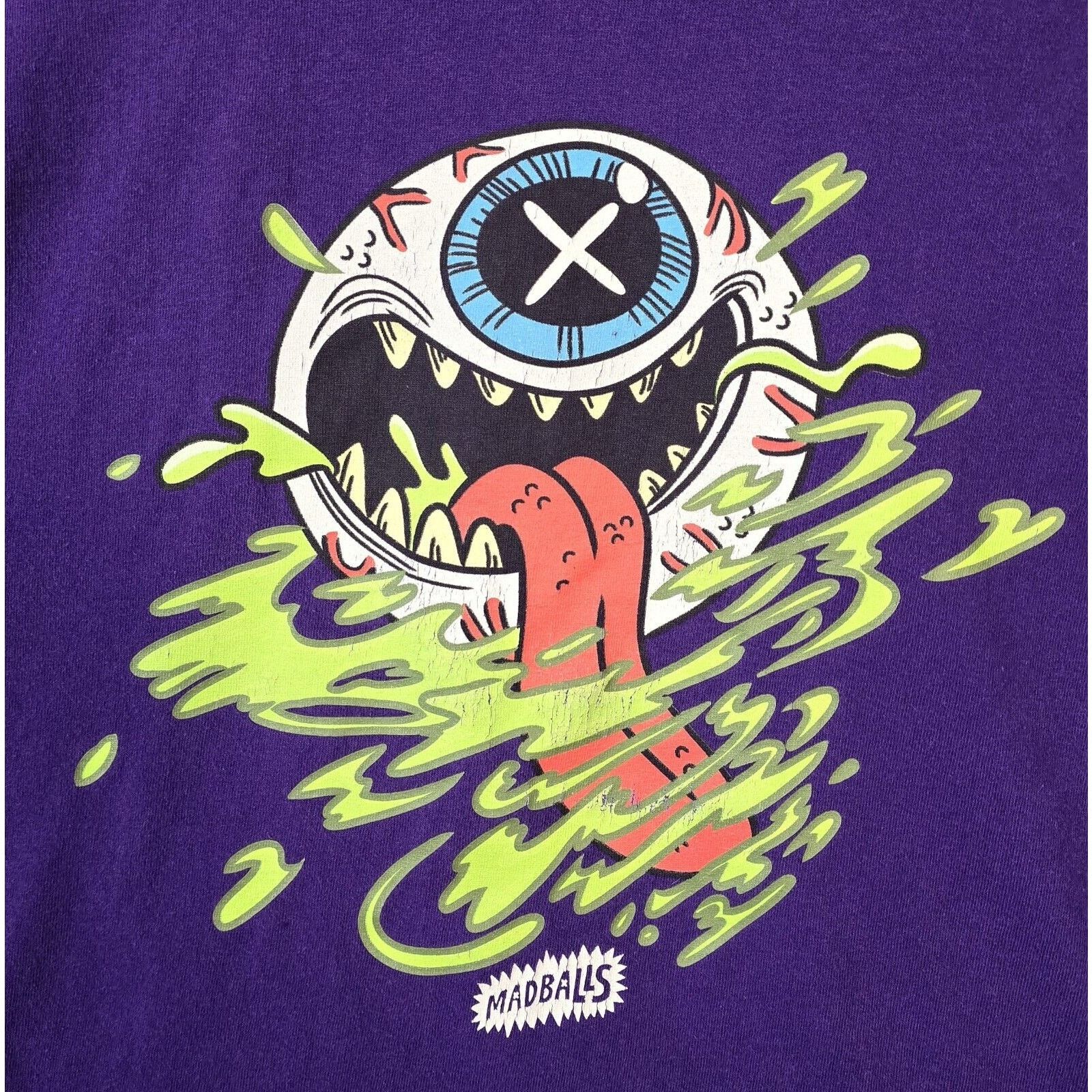 Other MADBALLS All Eyes On Me Mens Purple Medium Long Sleeve Shirt Size US M / EU 48-50 / 2 - 3 Thumbnail