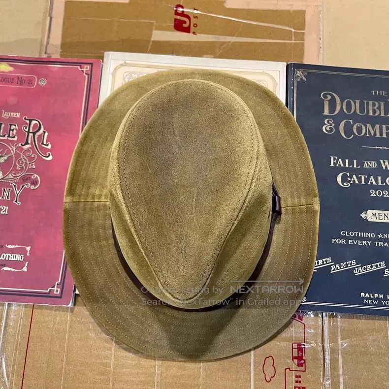 RRL Ralph Lauren RRL Ralph Lauren Suede western cowboy hat Size ONE SIZE - 5 Thumbnail