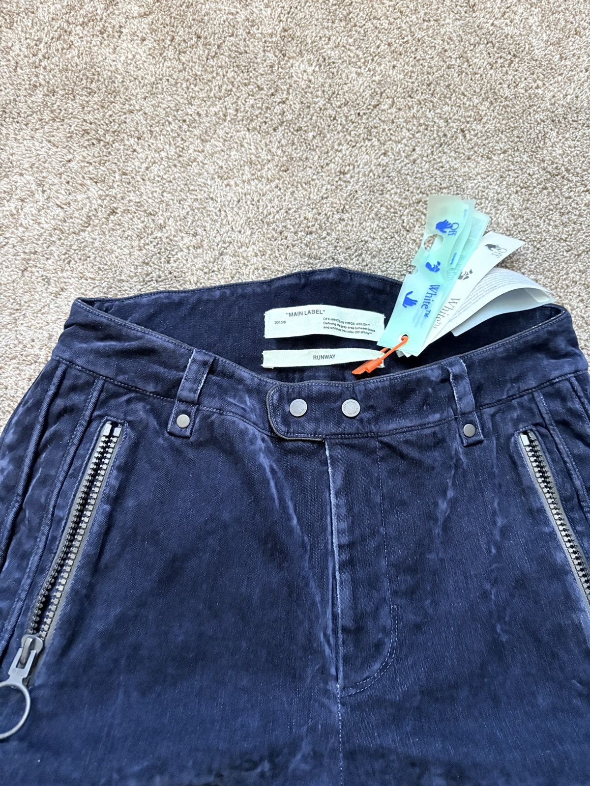 Off-White Off-White seeing things, molskin skii trousers runway pants Size US 33 - 7 Thumbnail