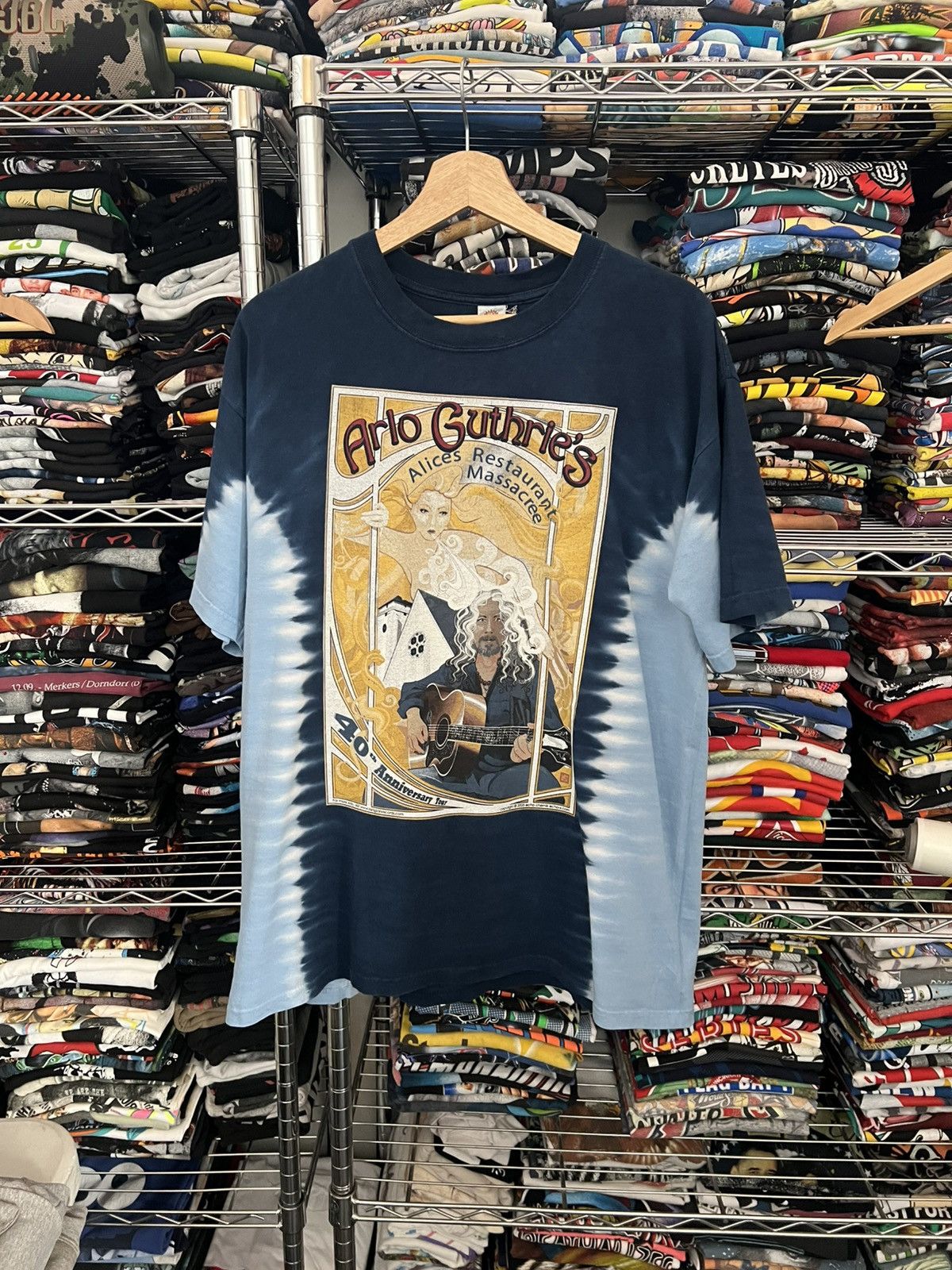 Band Tees 2005 Arlo Guthrie’s Alices Restaurant Massacree Tour Tie Dye Size US L / EU 52-54 / 3 - 1 Thumbnail