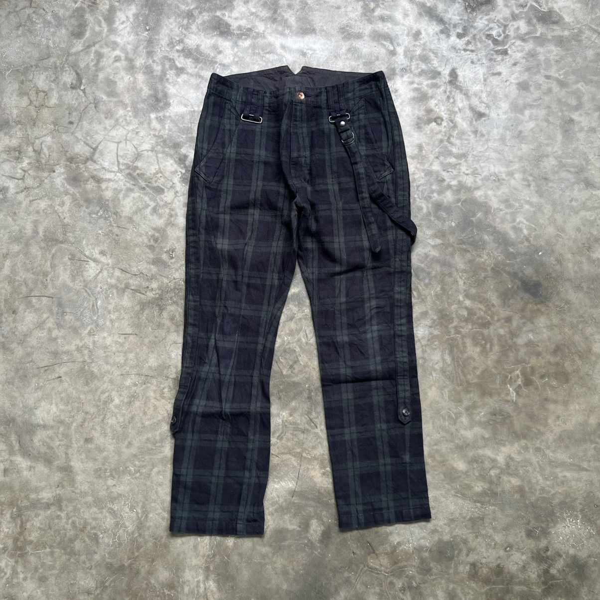 PPFM 2000s PPFM Bondage Zipper Punk Style Pants | Grailed
