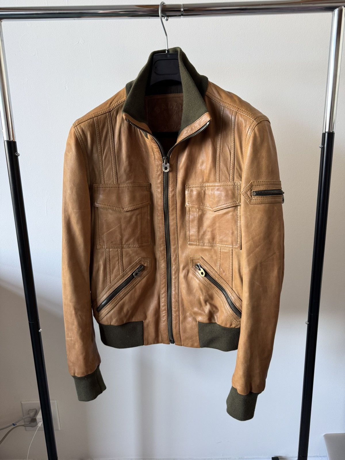 Bally VTG BALLY Lambskin Leather Jacket Size US S / EU 44-46 / 1 - 1 Thumbnail