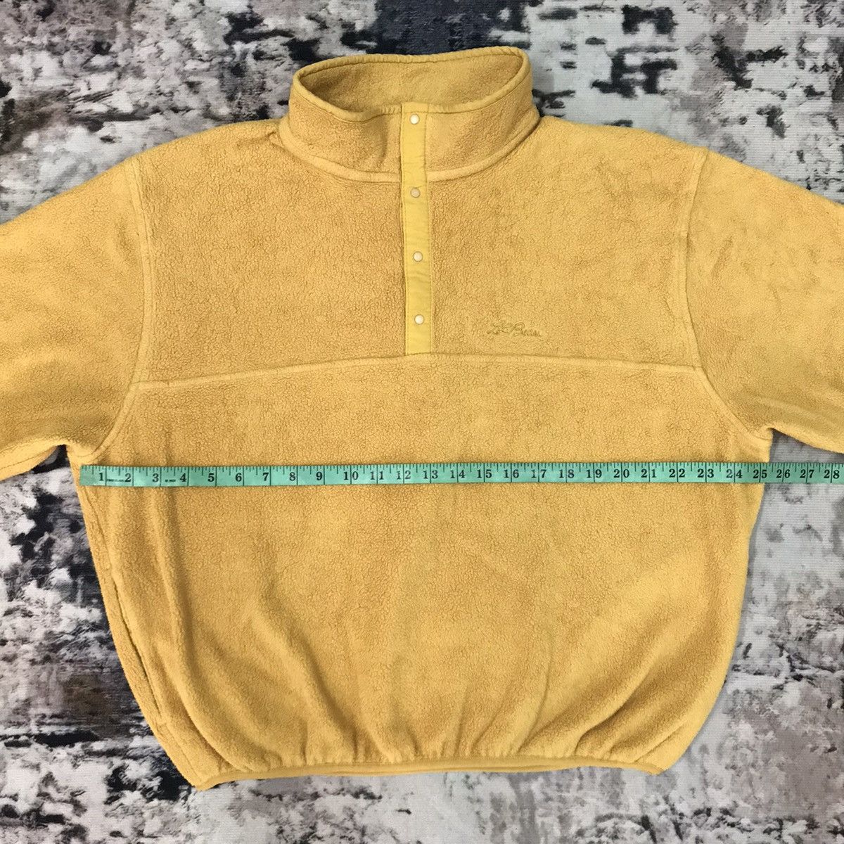 L.L. Bean × Vintage Vintage L.L Bean Half Button Fleece Satin Jacket Size US L / EU 52-54 / 3 - 10 Thumbnail