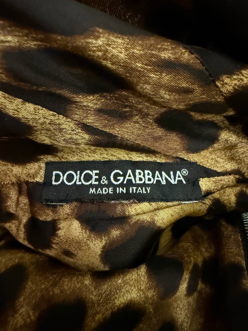 Dolce & Gabbana Dolce & Gabbana Dress Leopard Pattern Women Wool Gray Size M / US 6-8 / IT 42-44 - 4 Thumbnail