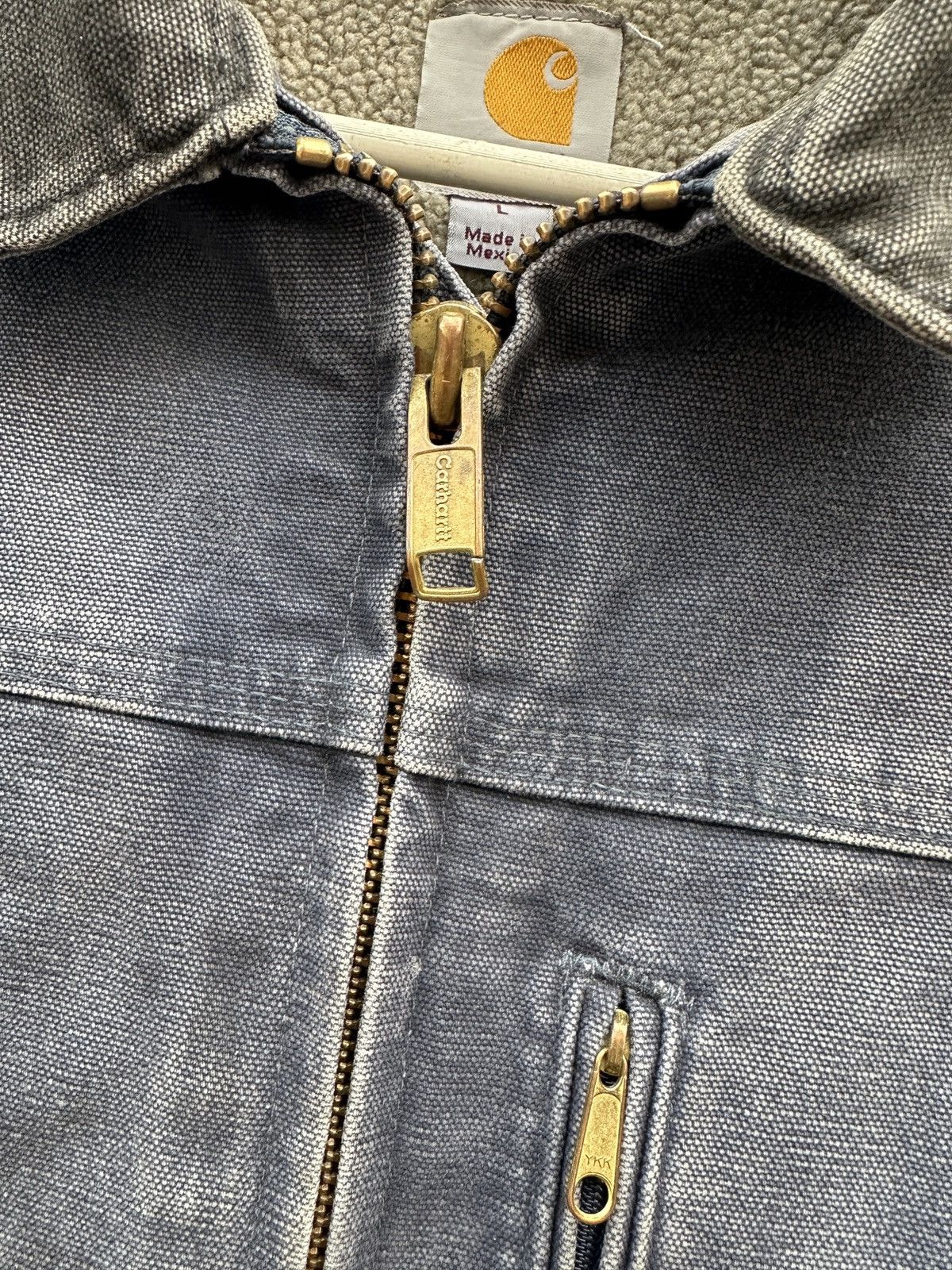 Carhartt × Vintage Vintage faded Carhartt Arctic jacket Size US L / EU 52-54 / 3 - 6 Thumbnail