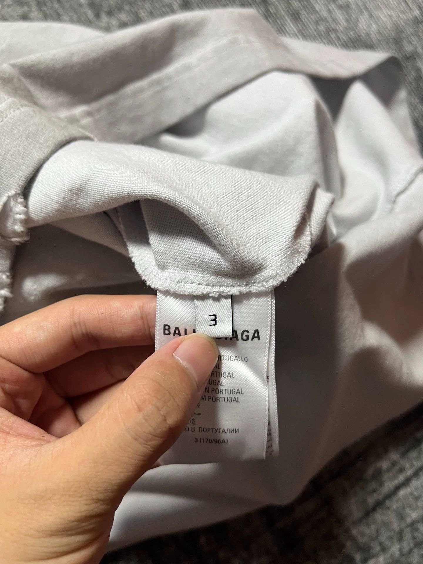 Balenciaga Balenciaga Balenciaga Flame Fake Two piece Long Sleeve T-2 Size US XXL / EU 58 / 5 - 8 Thumbnail