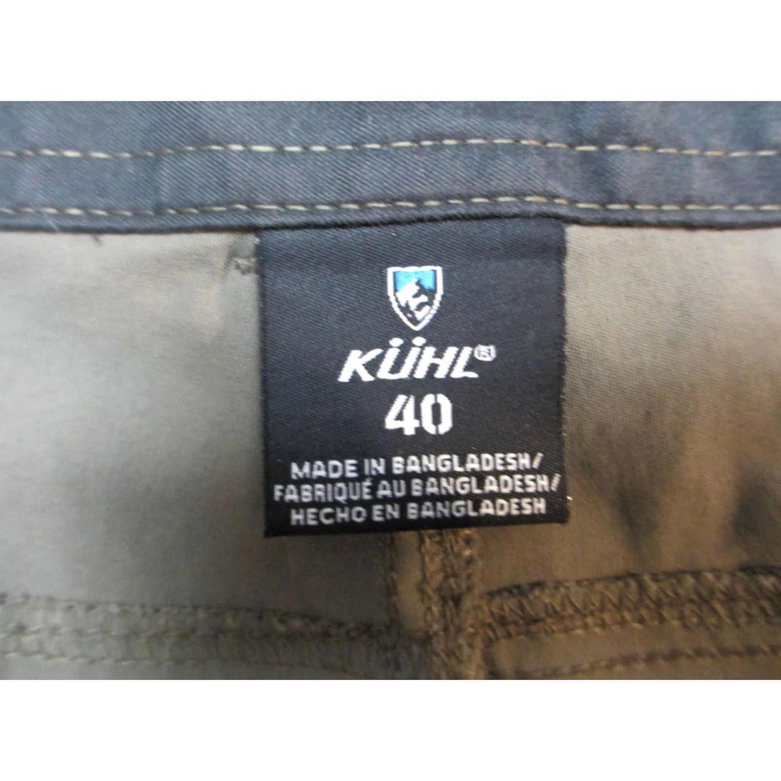 Olive Kuhl Shorts Mens 40 Olive Green Nylon Stretch Cargo Renegade Hiking Outdoor Comfort Travel Workwear Casual Size US 40 / EU 56 - 3 Thumbnail