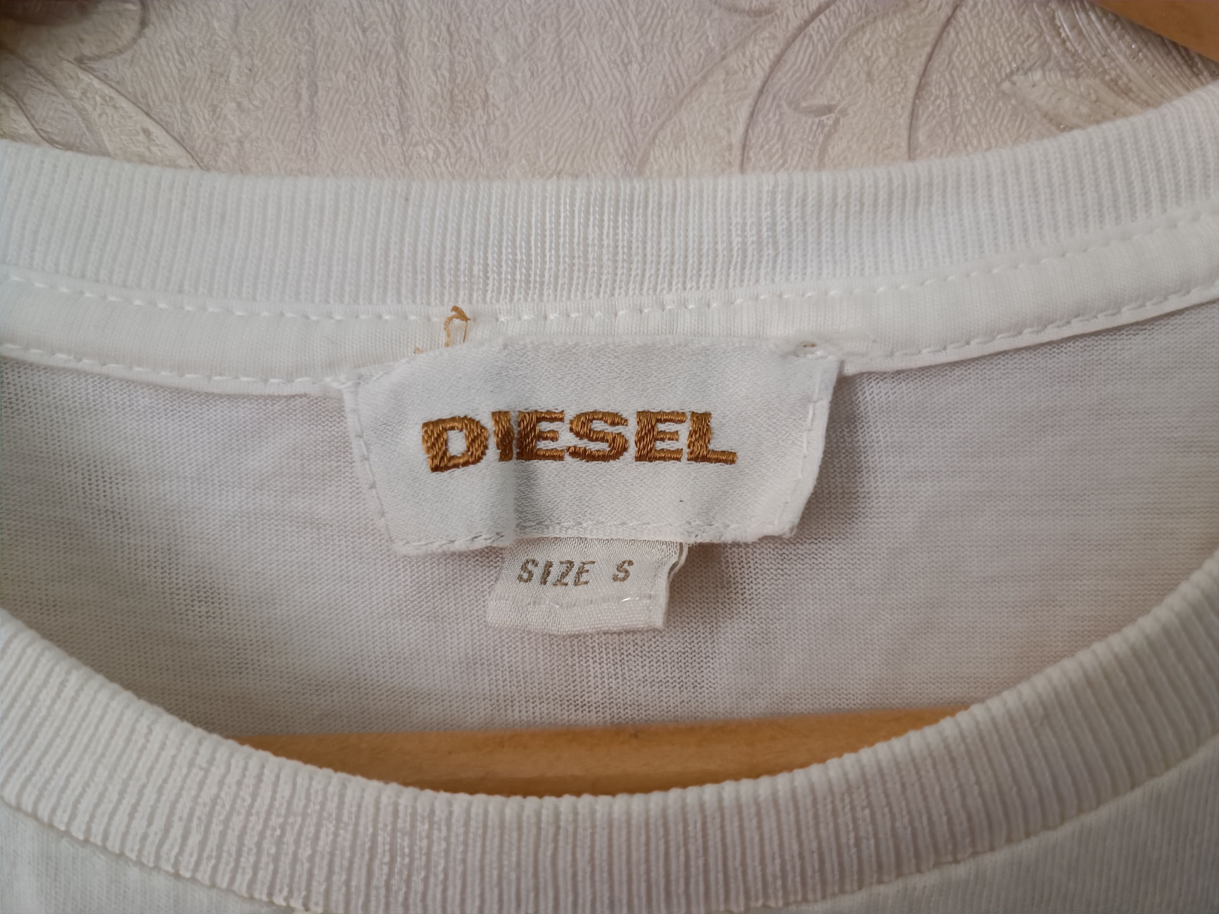 Diesel × Vintage Live Slow Die Old Diesel T Shirt Size US S / EU 44-46 / 1 - 6 Thumbnail