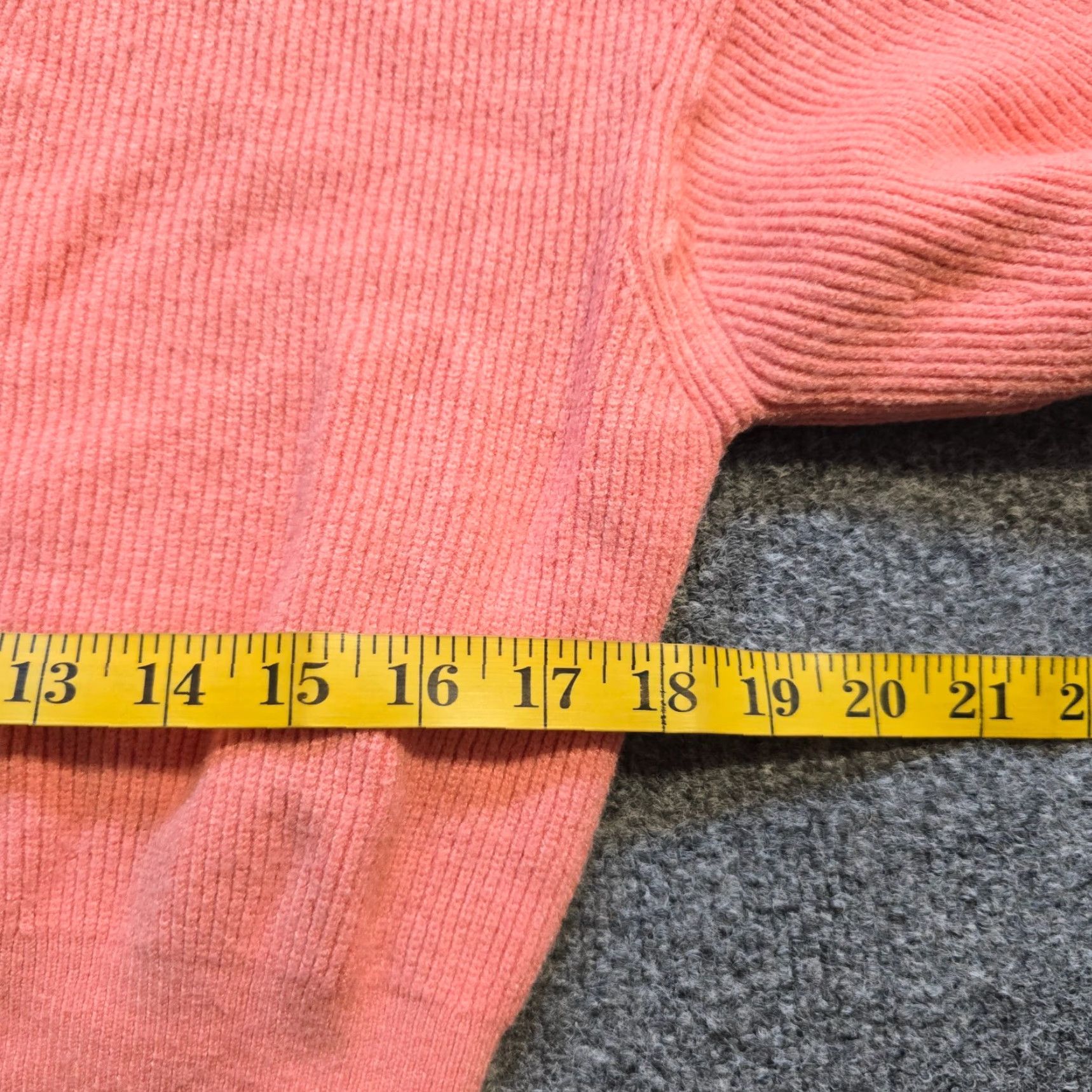 Free People Free People Cardigan Sweater Women M Orange Chunky Knit Long Sleeve V-Neck Oversized Classic Modern Casual Size M / US 6-8 / IT 42-44 - 5 Thumbnail